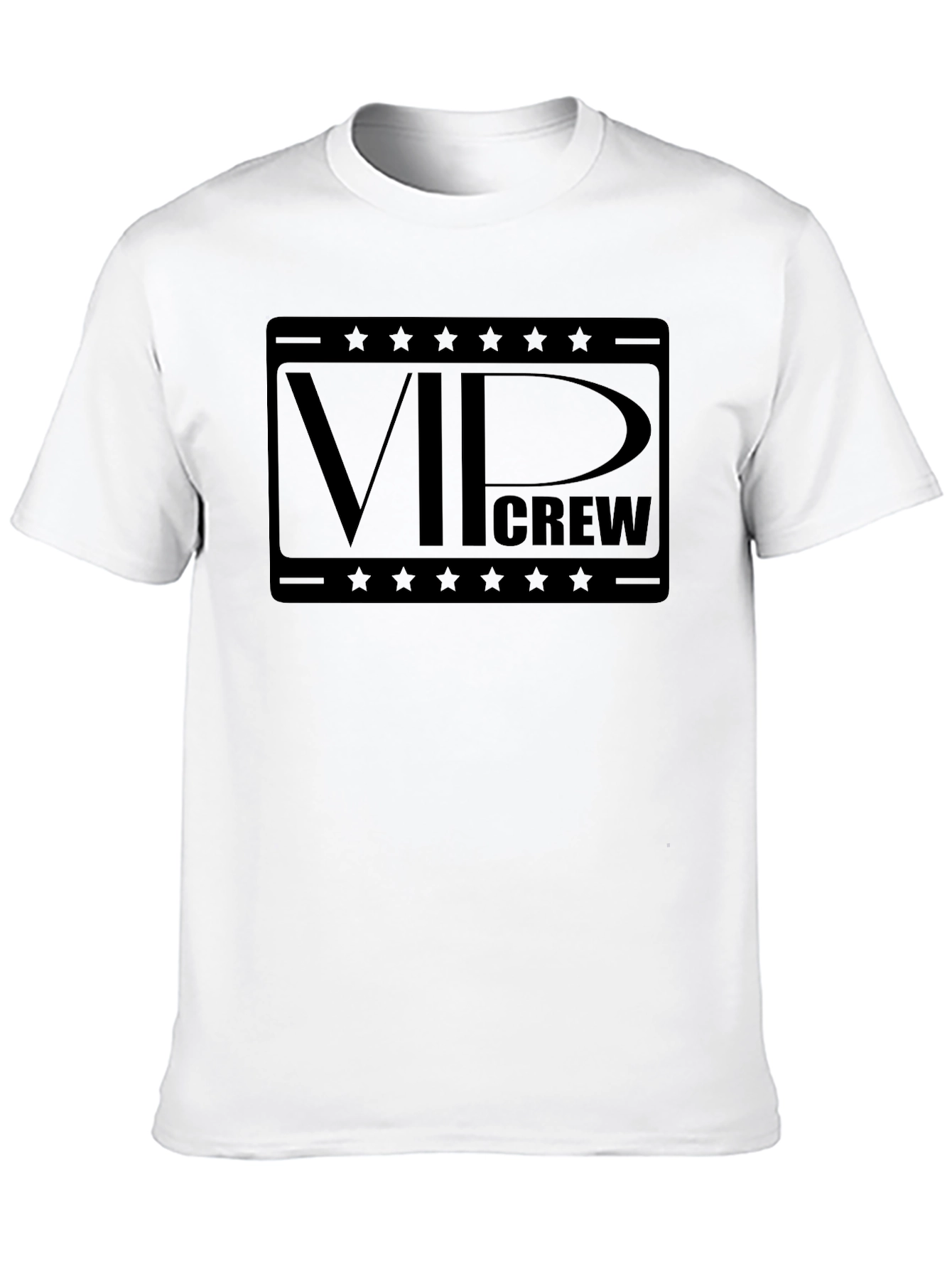 VIP Crew Black Graphic Tee