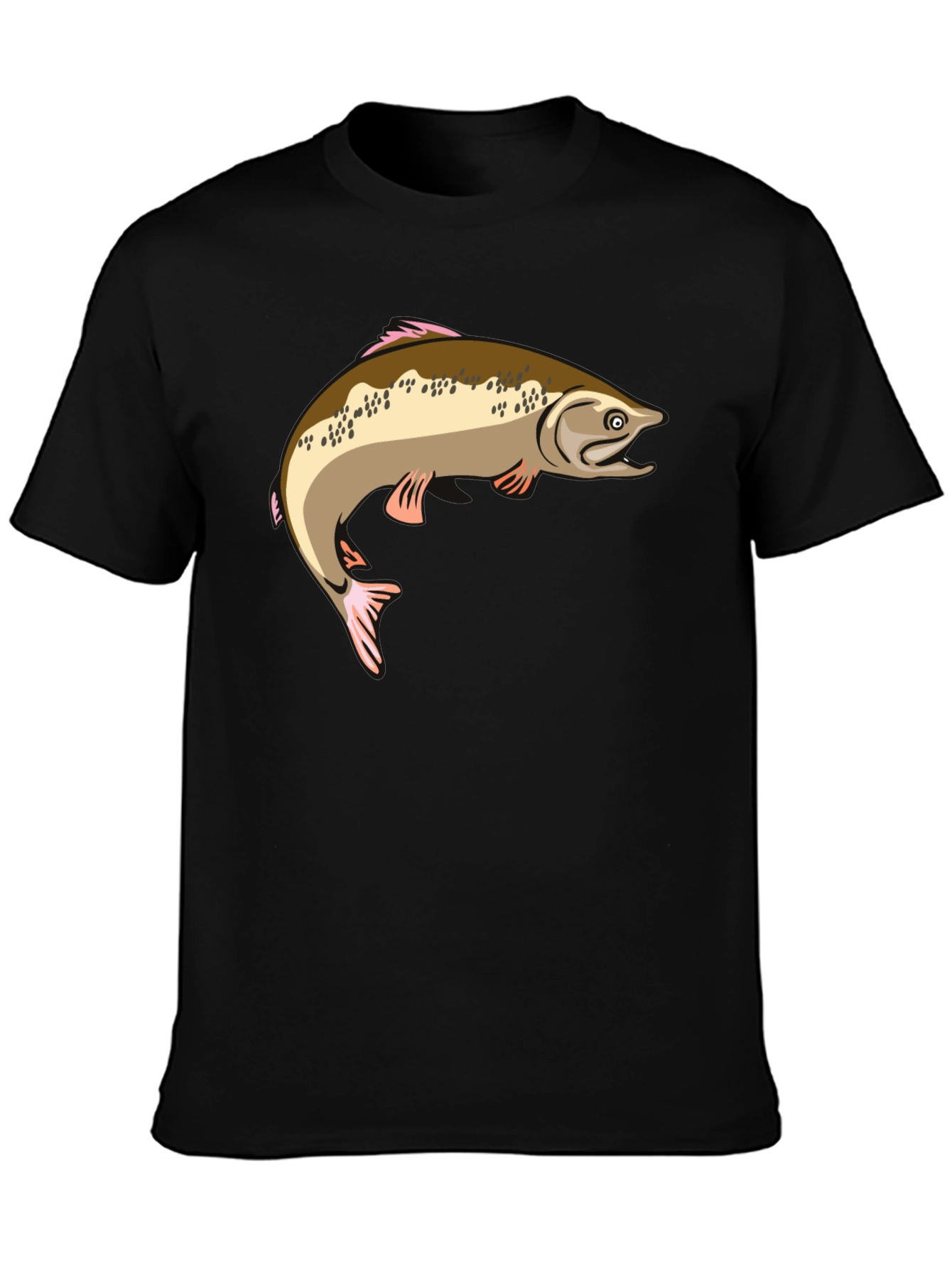 Fishing T-Shirt - Salmon Graphic Tee