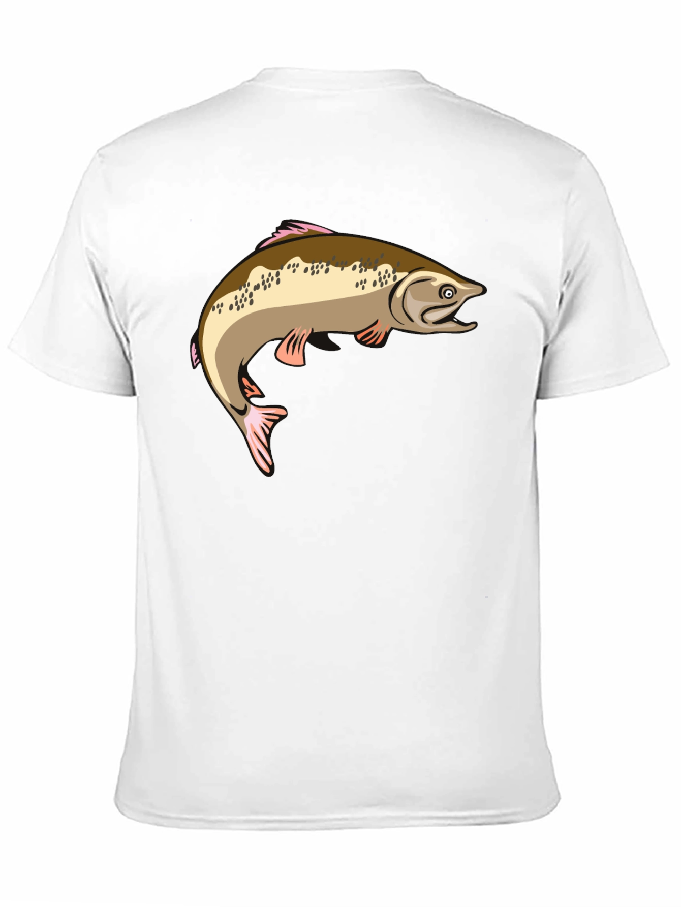 Fishing T-Shirt - Salmon Graphic Tee