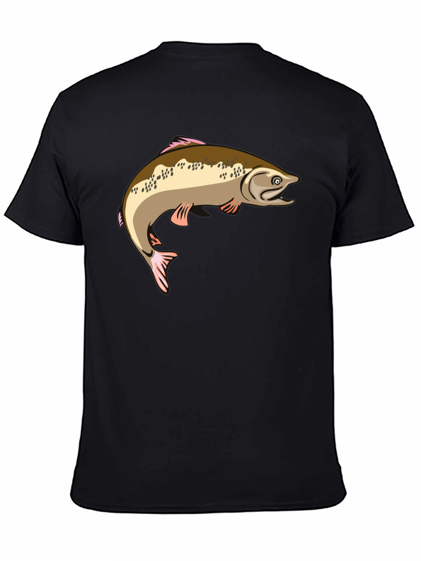 Fishing T-Shirt - Salmon Graphic Tee