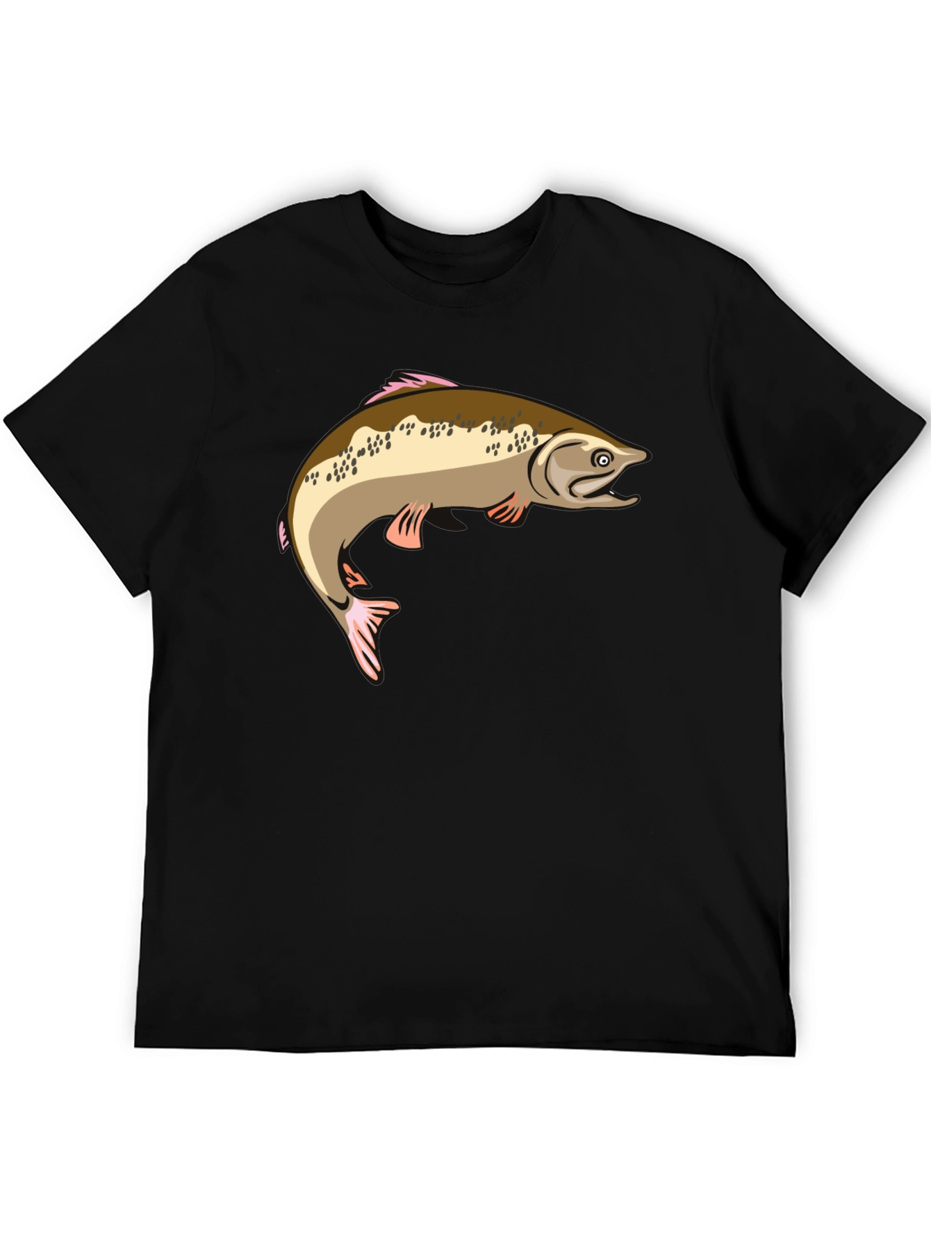 Fishing T-Shirt - Salmon Graphic Tee