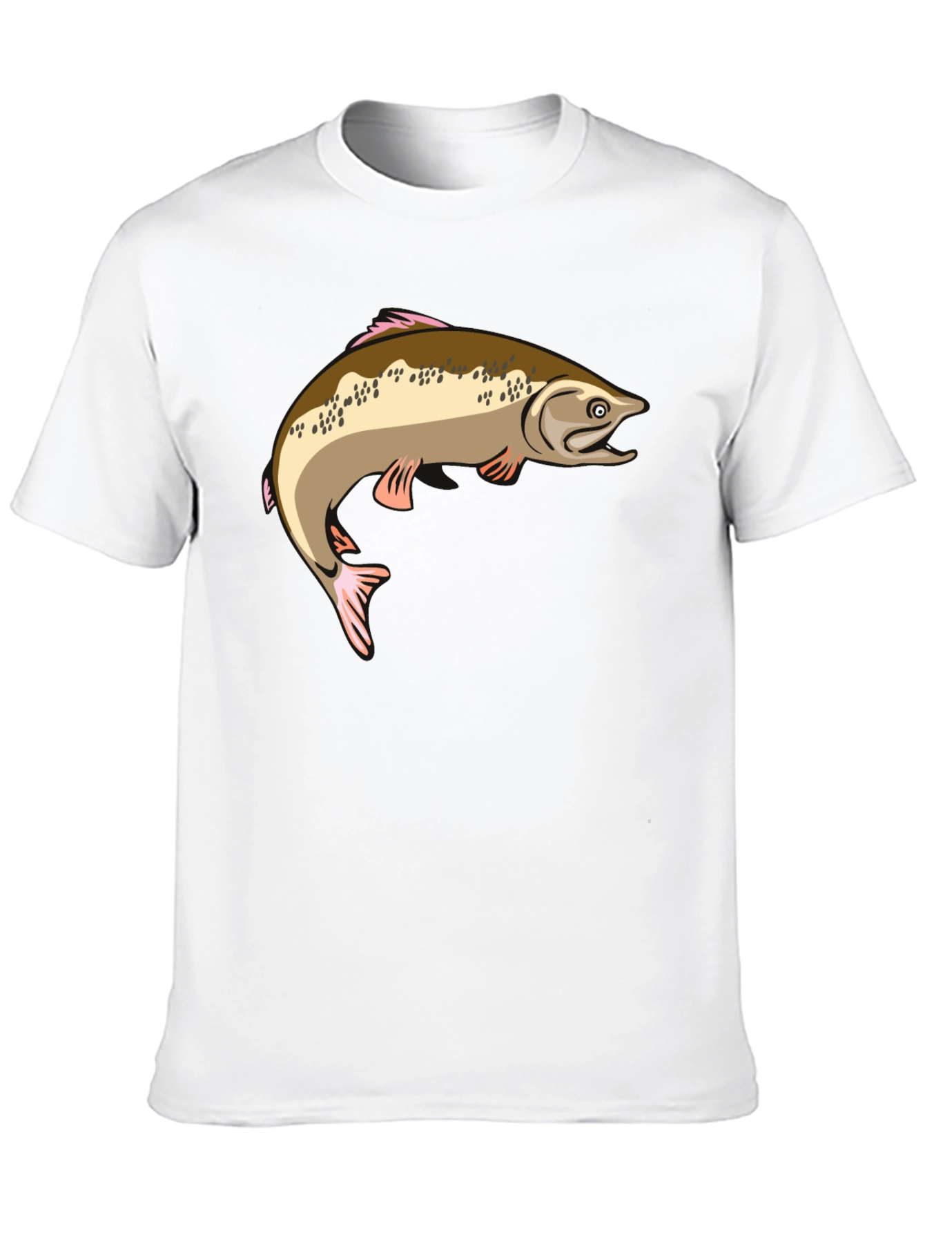 Fishing T-Shirt - Salmon Graphic Tee
