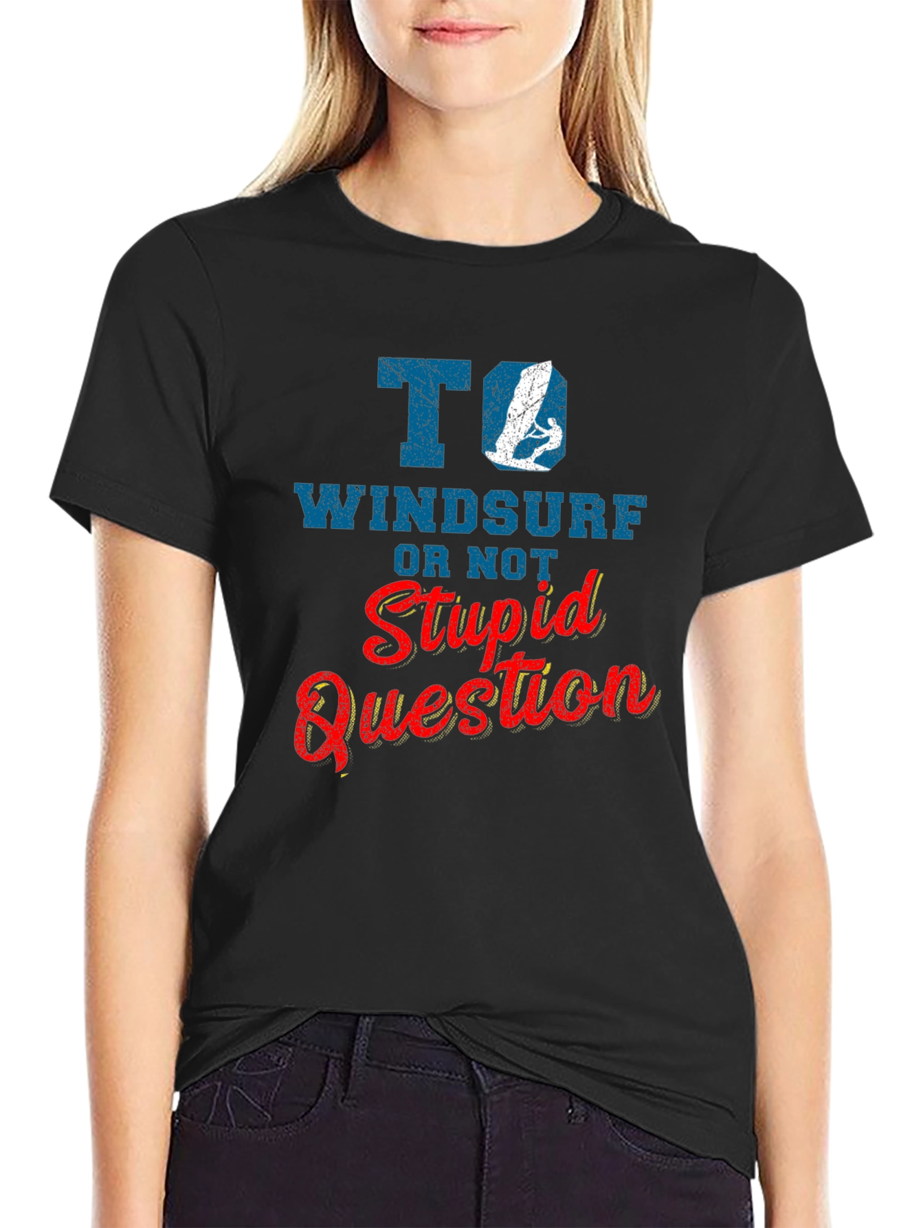Windsurf T-Shirt - To Windsurf Or Not