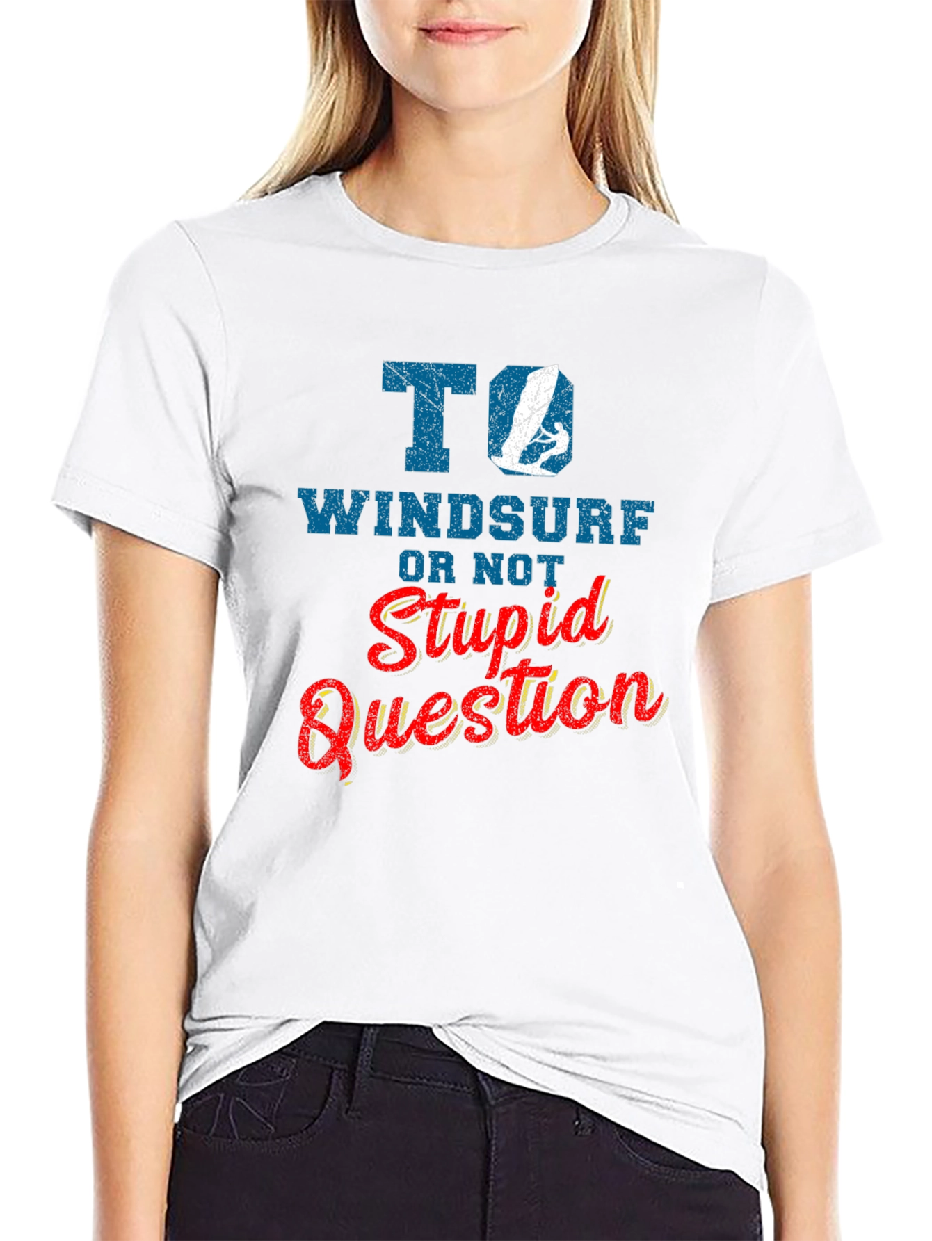 Windsurf T-Shirt - To Windsurf Or Not