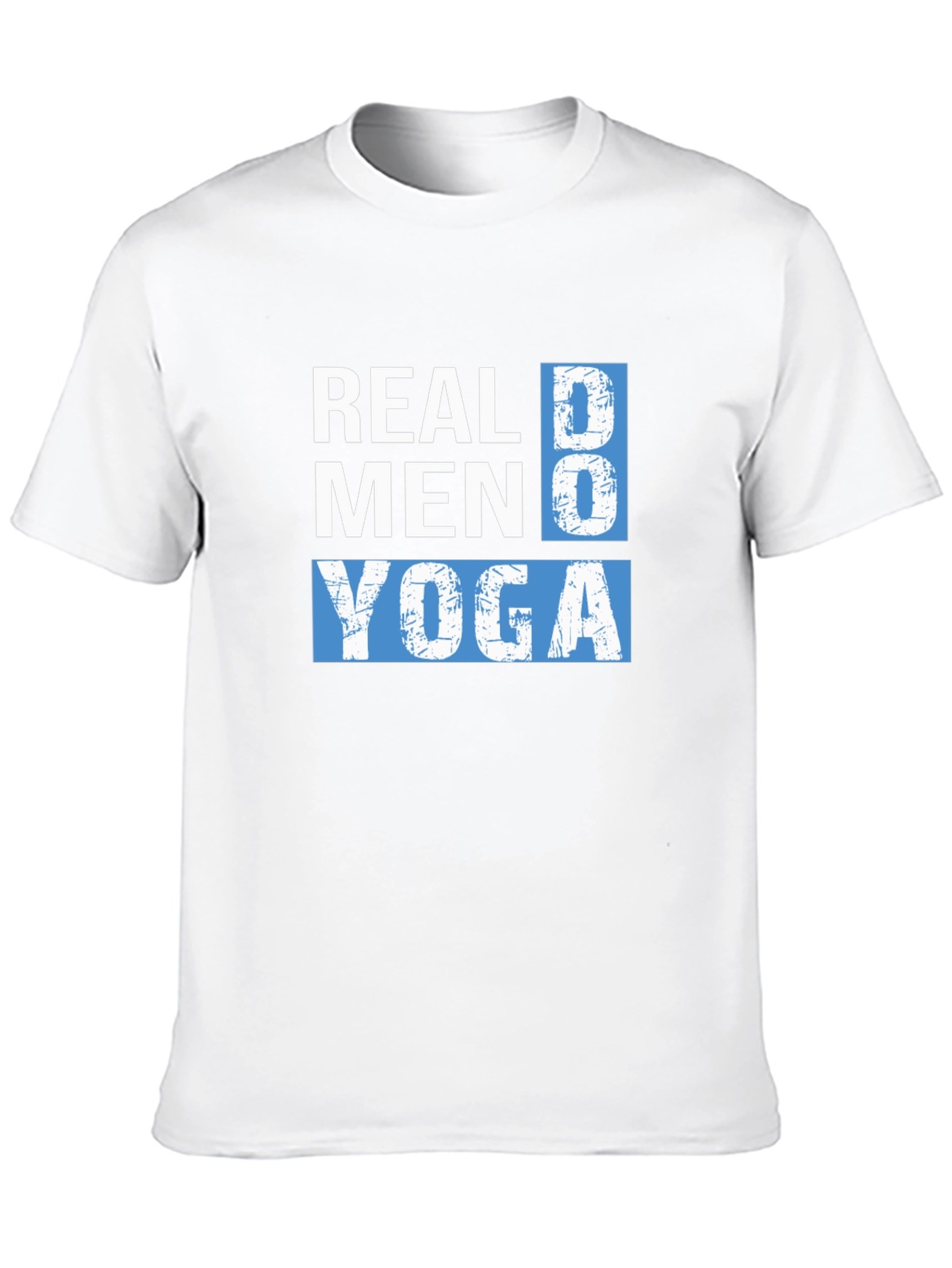 Real Men Do Yoga Graphic Tee