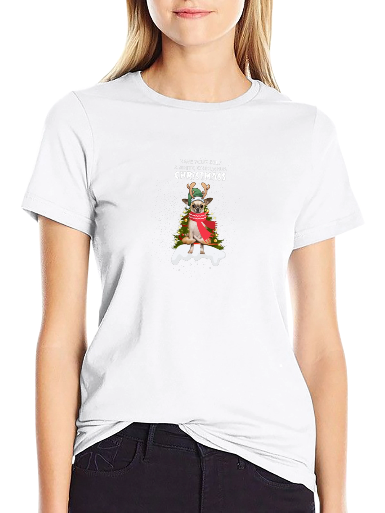 Chihuahua Christmas T-Shirt