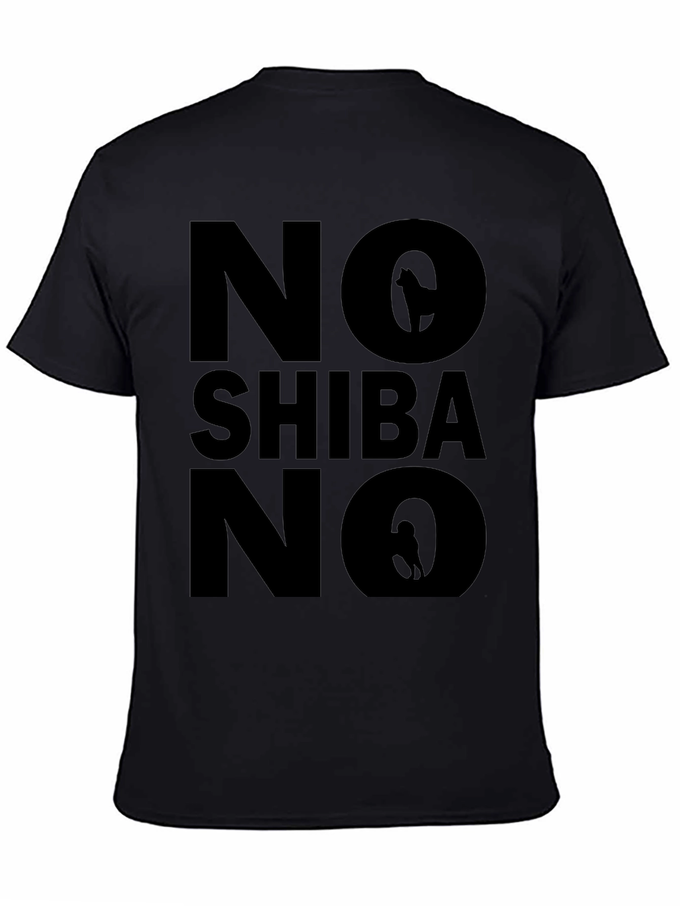 No Shiba No T-Shirt - Dog Lover Tee