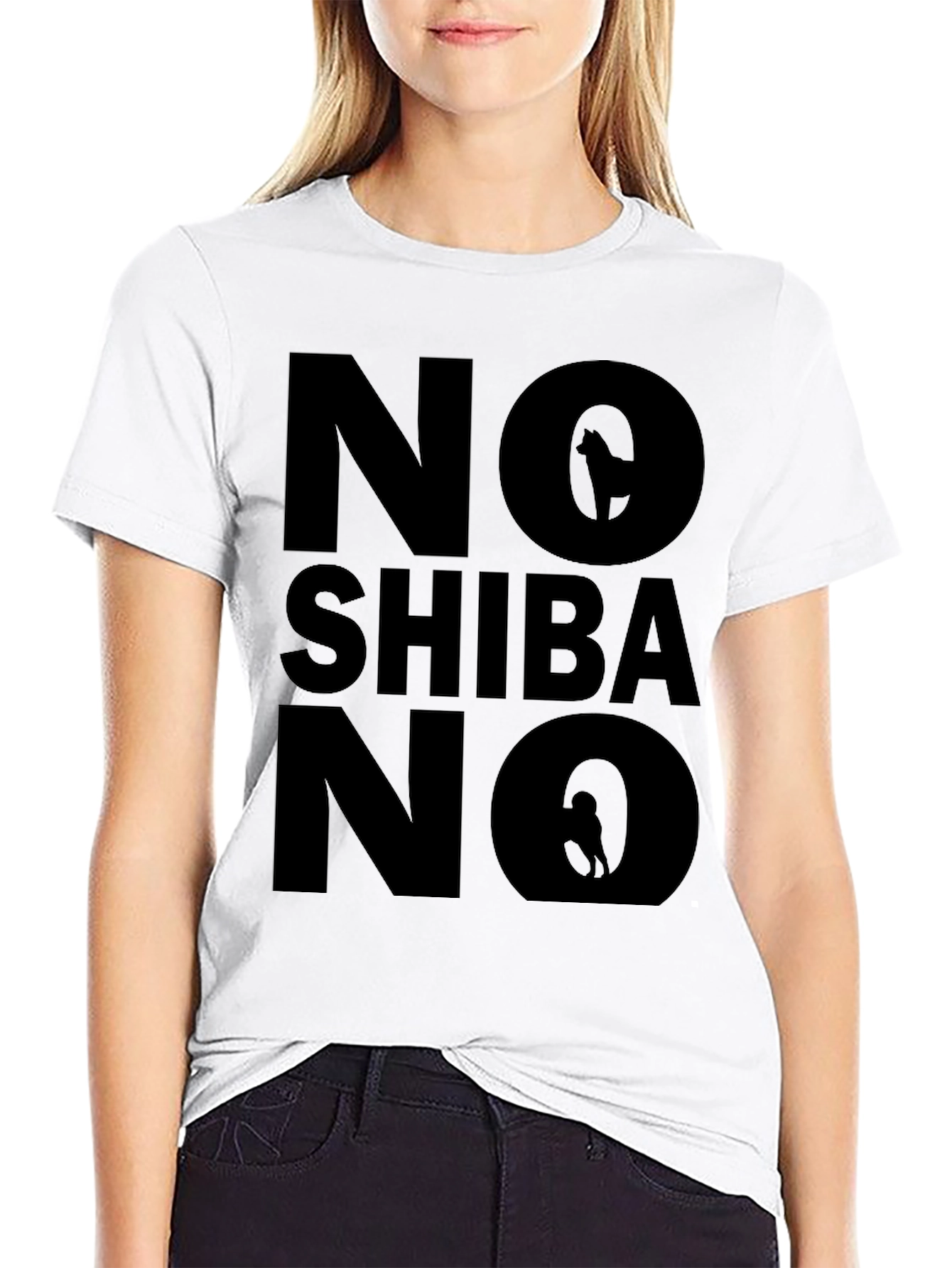 No Shiba No T-Shirt - Dog Lover Tee