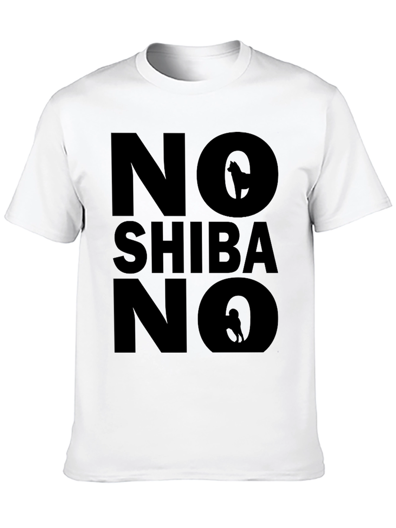 No Shiba No T-Shirt - Dog Lover Tee