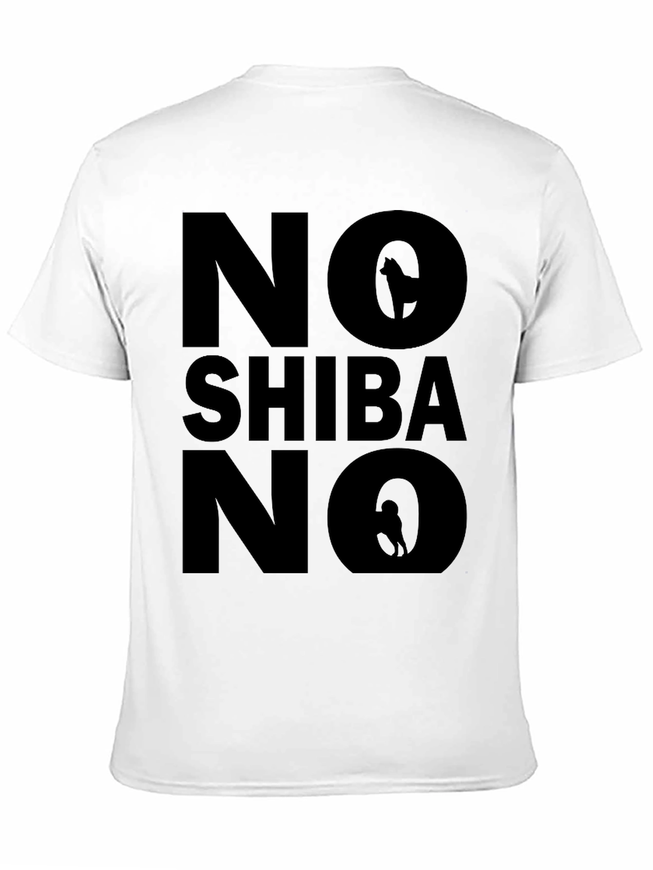 No Shiba No T-Shirt - Dog Lover Tee