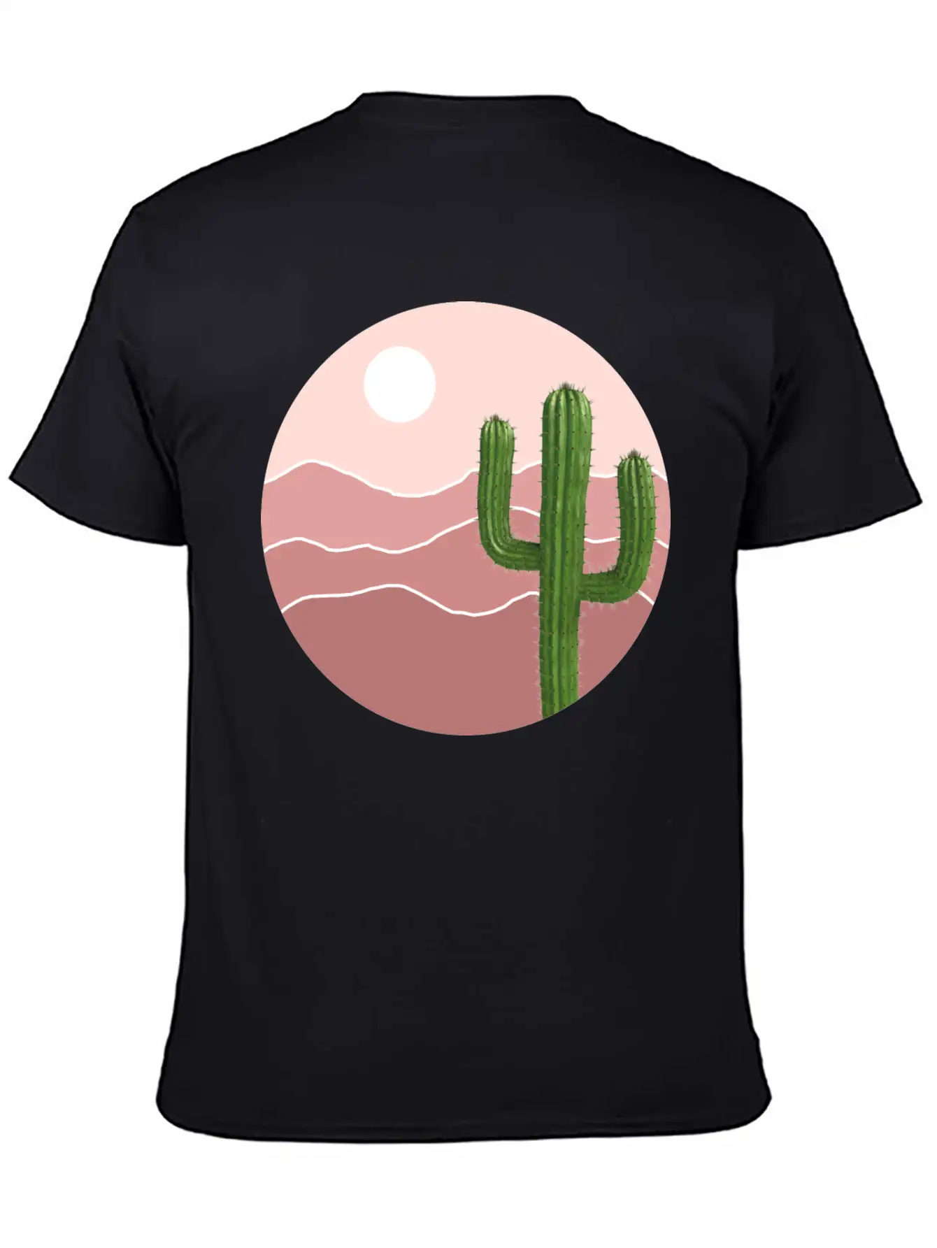 Cactus Plants Unisex Casual T-Shirt – Clean Design For Daily Comfort