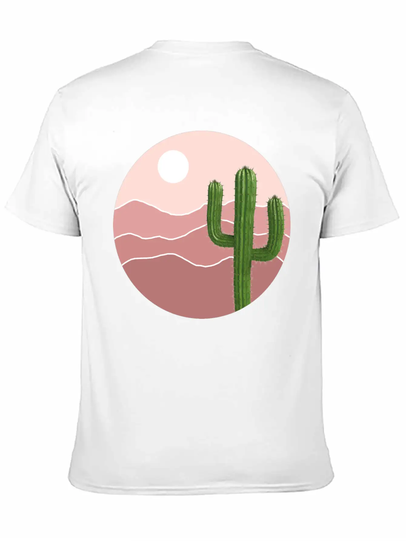 Cactus Plants Unisex Casual T-Shirt – Clean Design For Daily Comfort