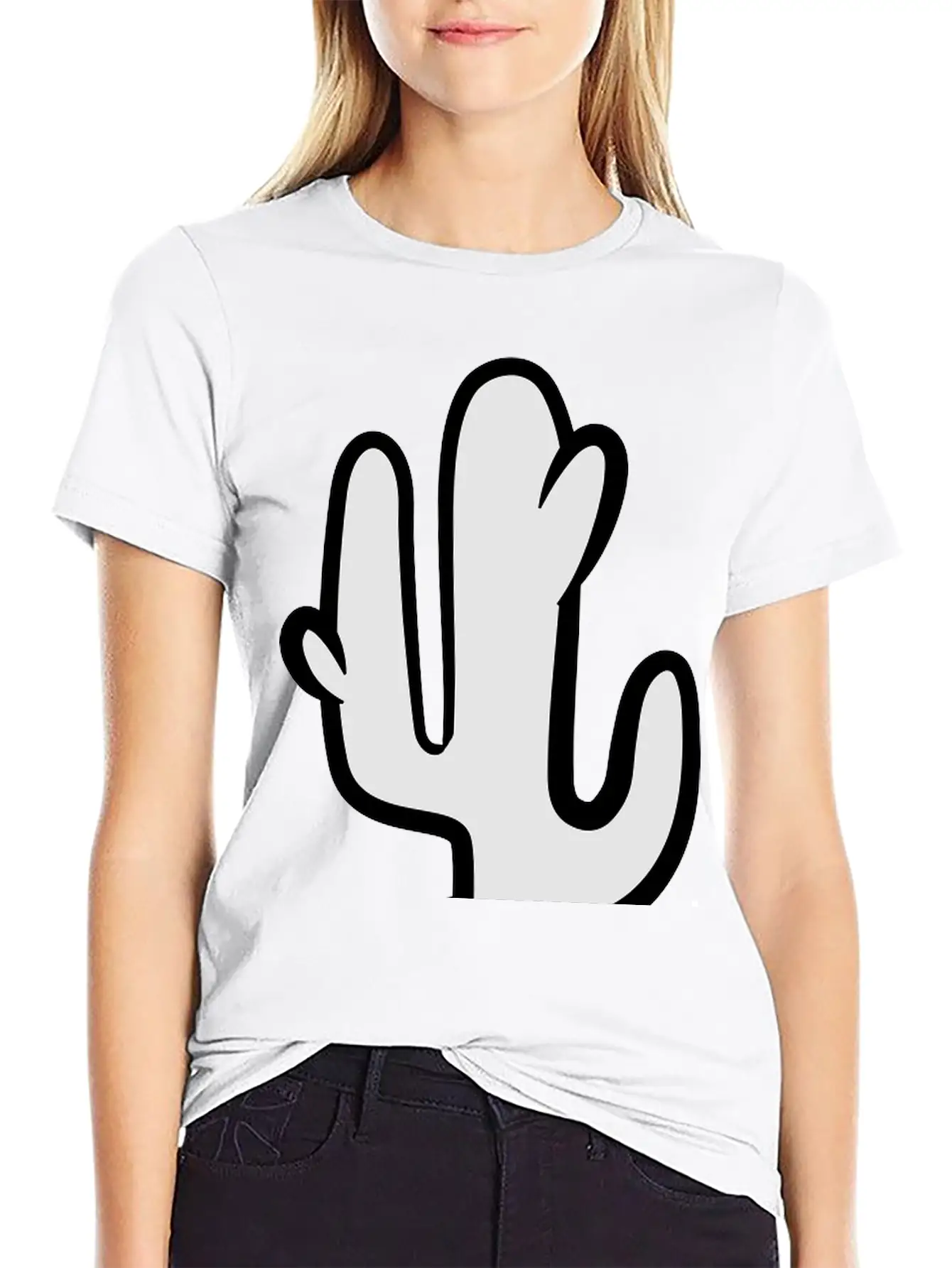 Cactus Unisex Casual T-Shirt – Clean Design For Daily Comfort