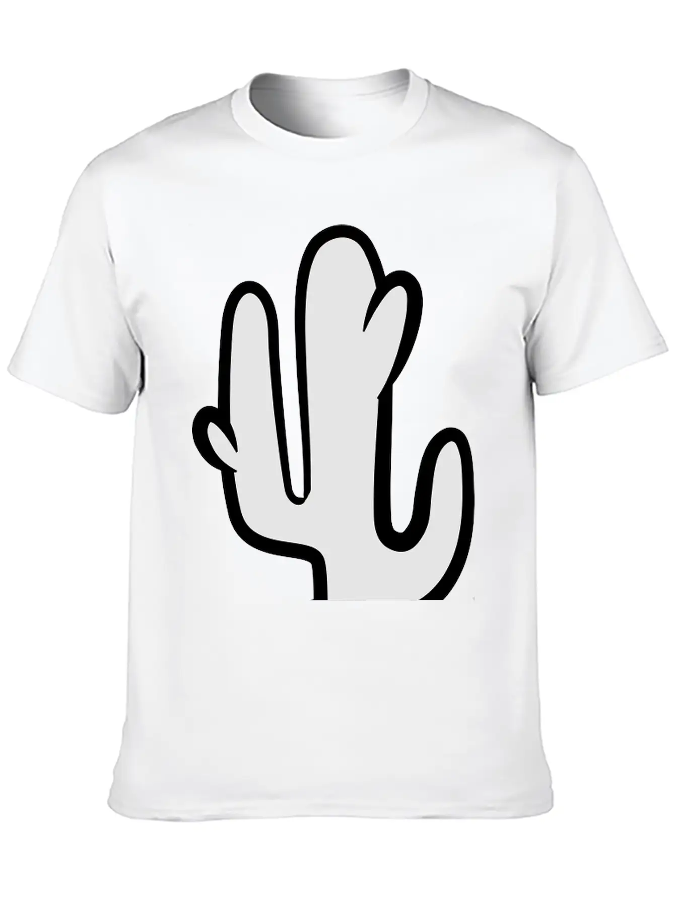Cactus Unisex Casual T-Shirt – Clean Design For Daily Comfort