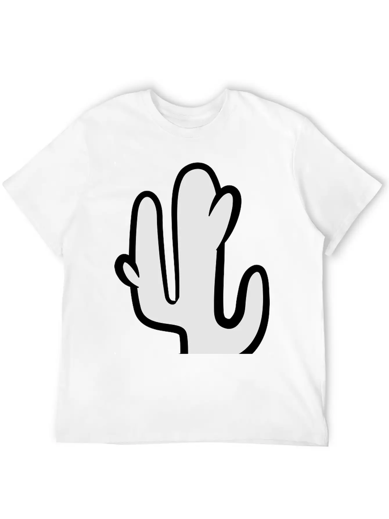 Cactus Unisex Casual T-Shirt – Clean Design For Daily Comfort