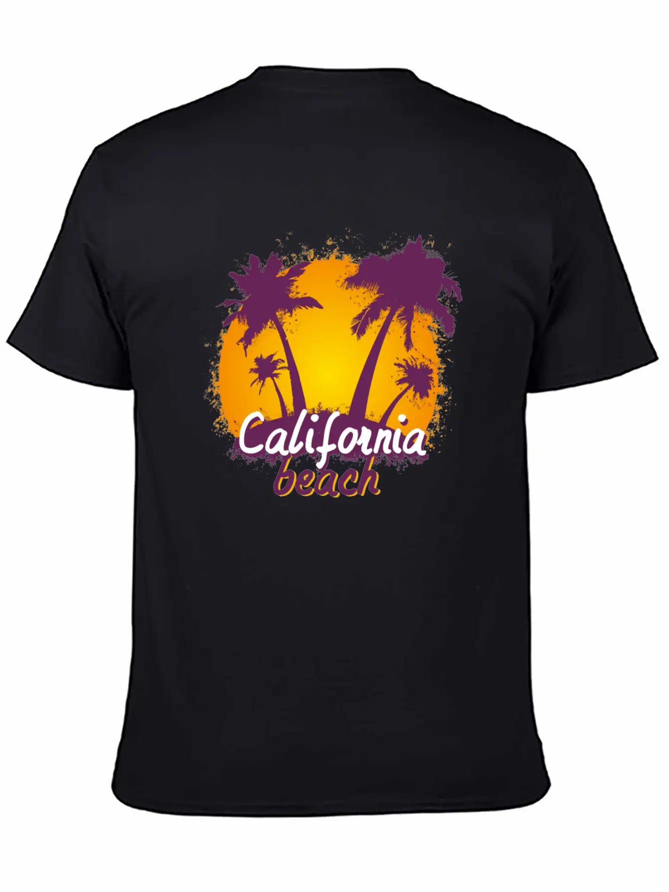 California Sunset Unisex Casual T-Shirt – Clean Design For Daily Comfort