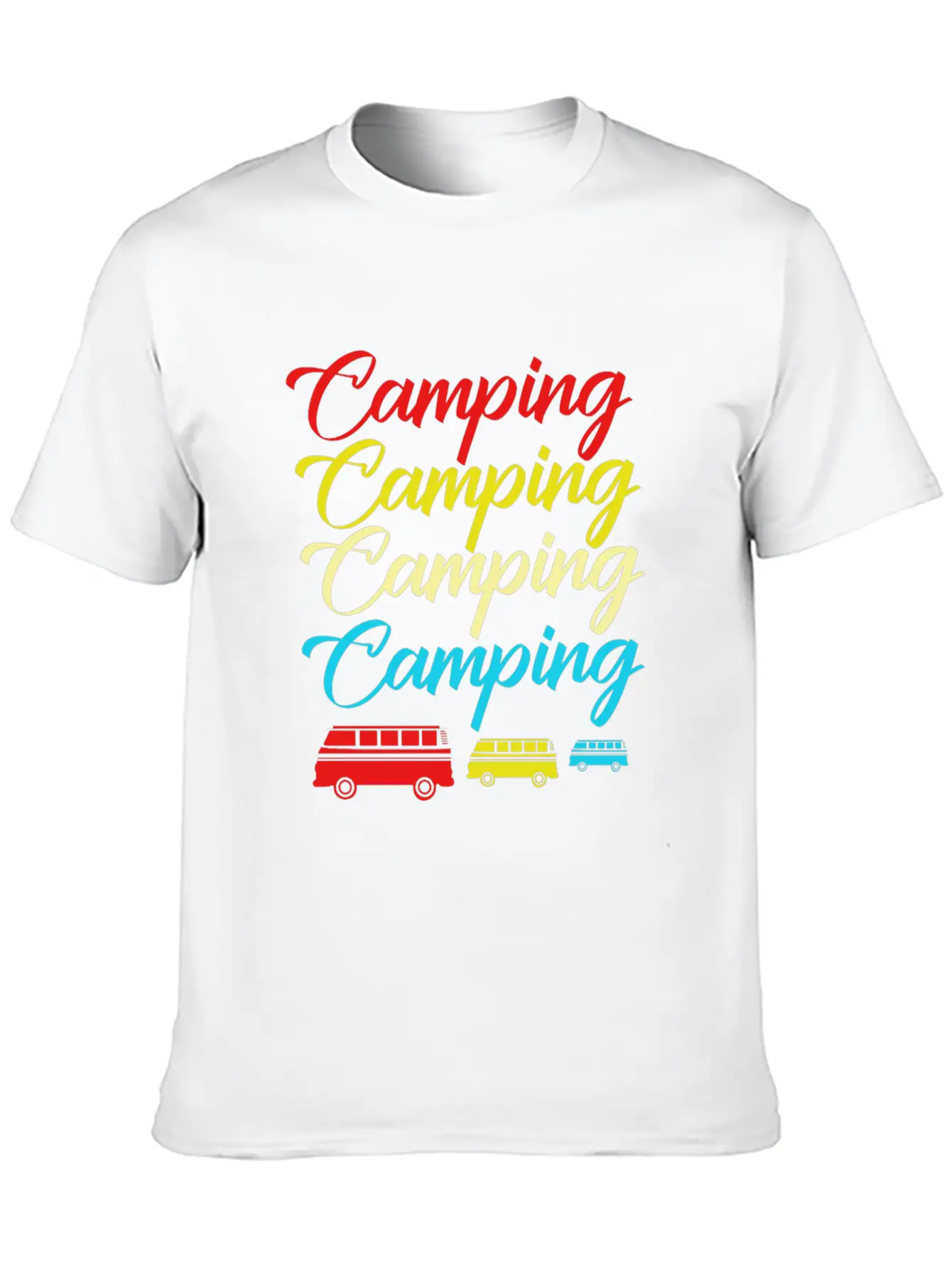 Camping Camp Tent Outback Trekking Travel Holiday Unisex Casual T-Shirt – Clean Design For Daily Comfort