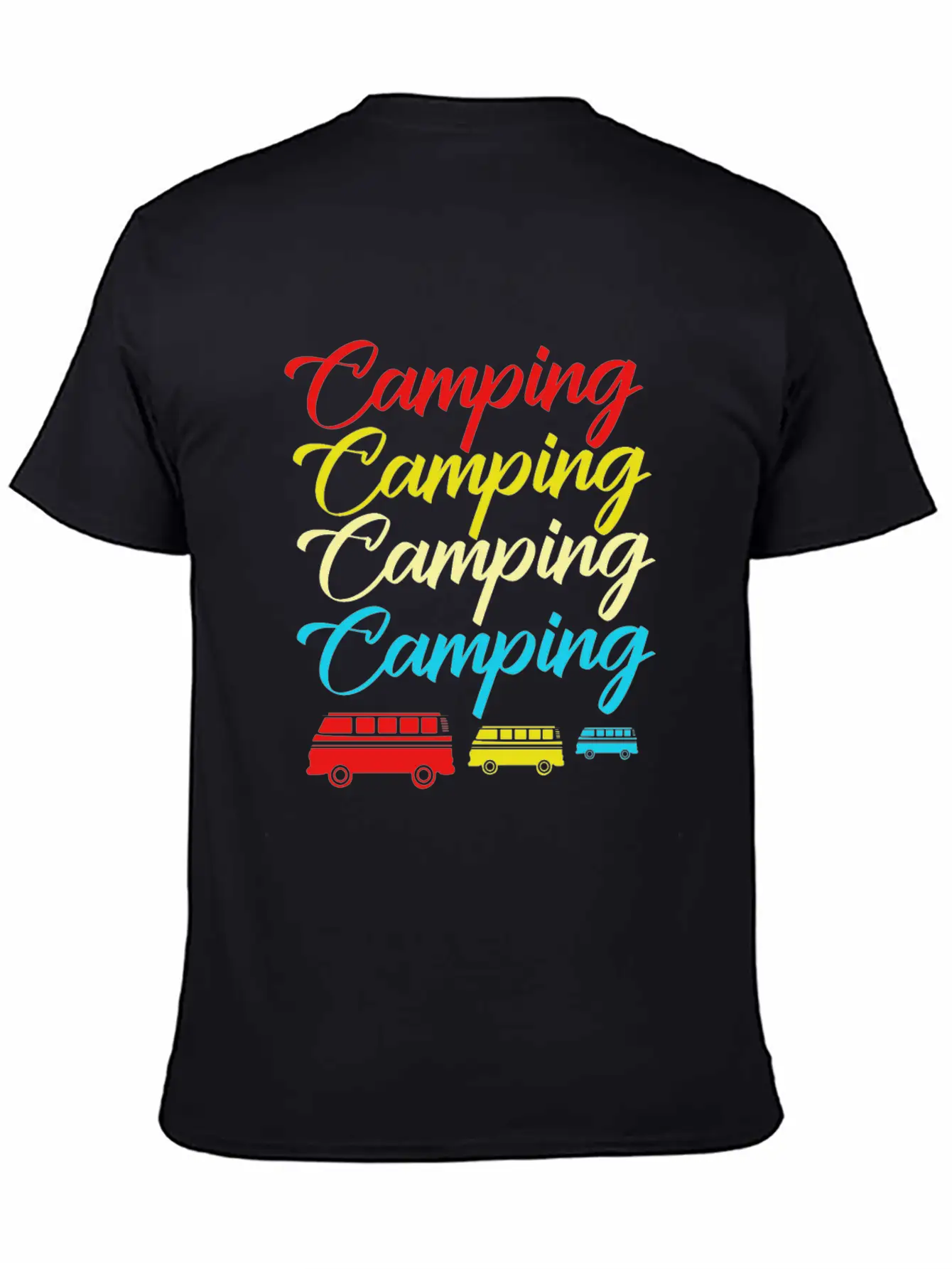 Camping Camp Tent Outback Trekking Travel Holiday Unisex Casual T-Shirt – Clean Design For Daily Comfort