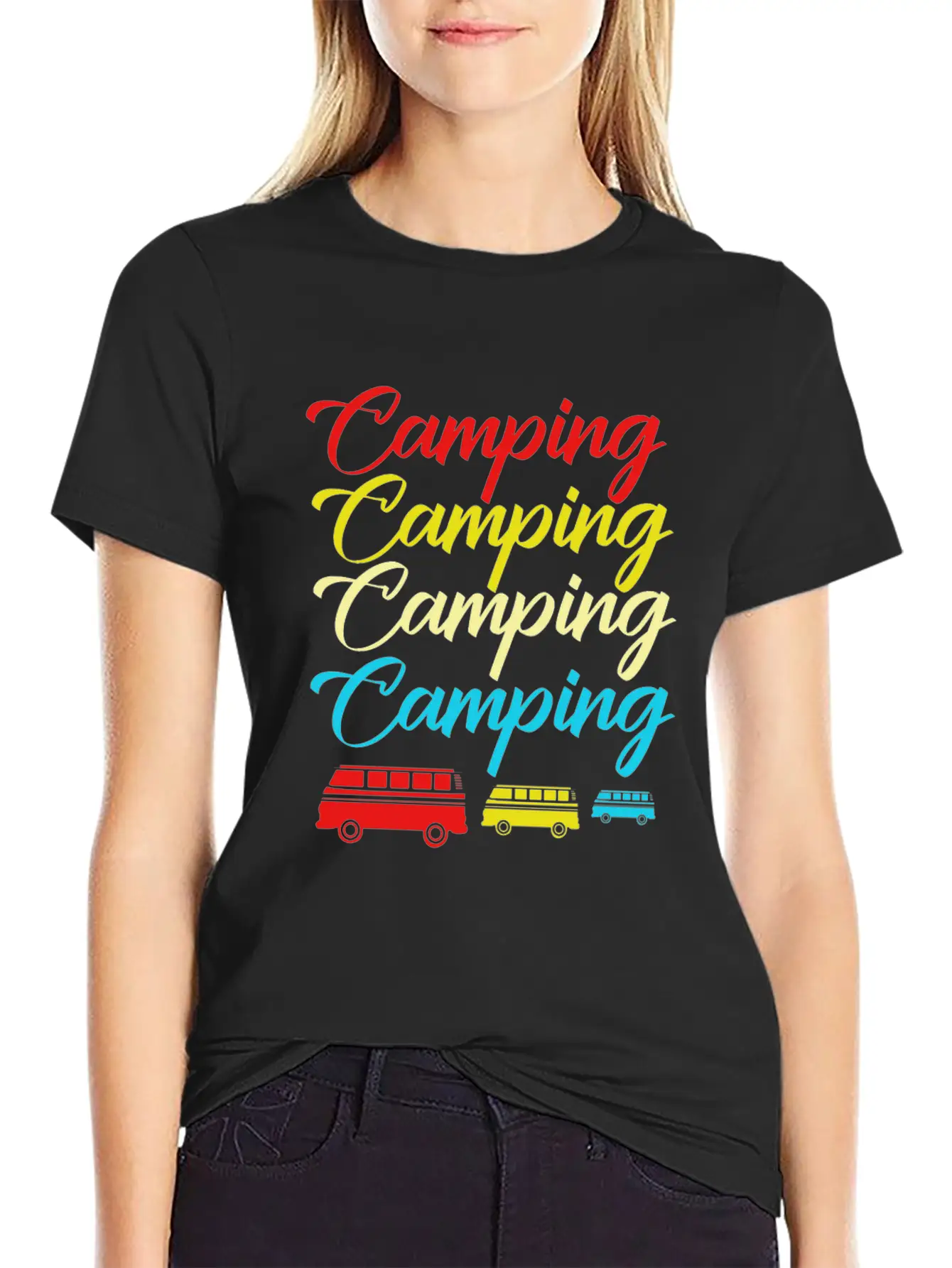 Camping Camp Tent Outback Trekking Travel Holiday Unisex Casual T-Shirt – Clean Design For Daily Comfort