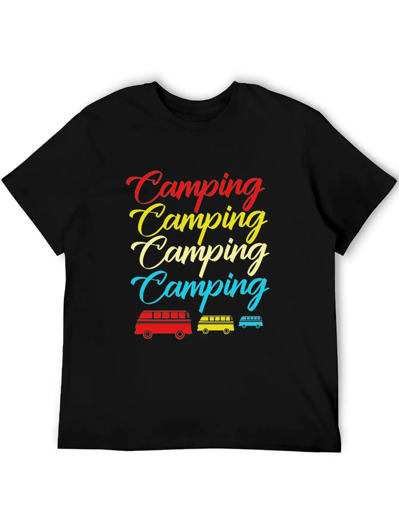 Camping Camp Tent Outback Trekking Travel Holiday Unisex Casual T-Shirt – Clean Design For Daily Comfort