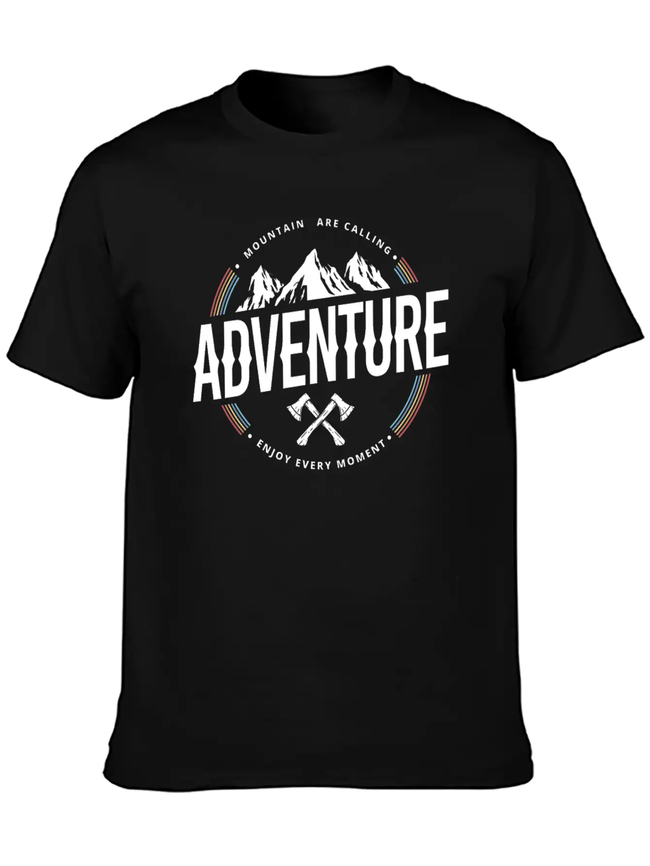 Camping Caravan Holiday Camper Motorhome Adventure Unisex Casual T-Shirt – Clean Design For Daily Comfort