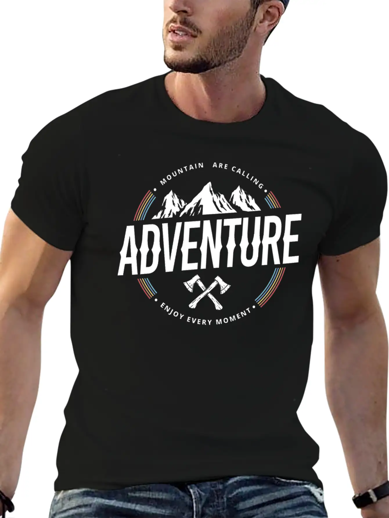 Camping Caravan Holiday Camper Motorhome Adventure Unisex Casual T-Shirt – Clean Design For Daily Comfort