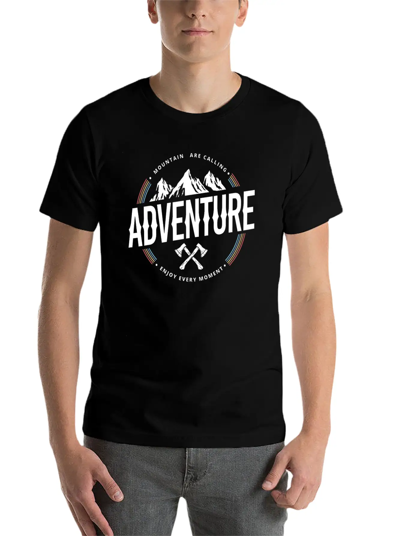 Camping Caravan Holiday Camper Motorhome Adventure Unisex Casual T-Shirt – Clean Design For Daily Comfort