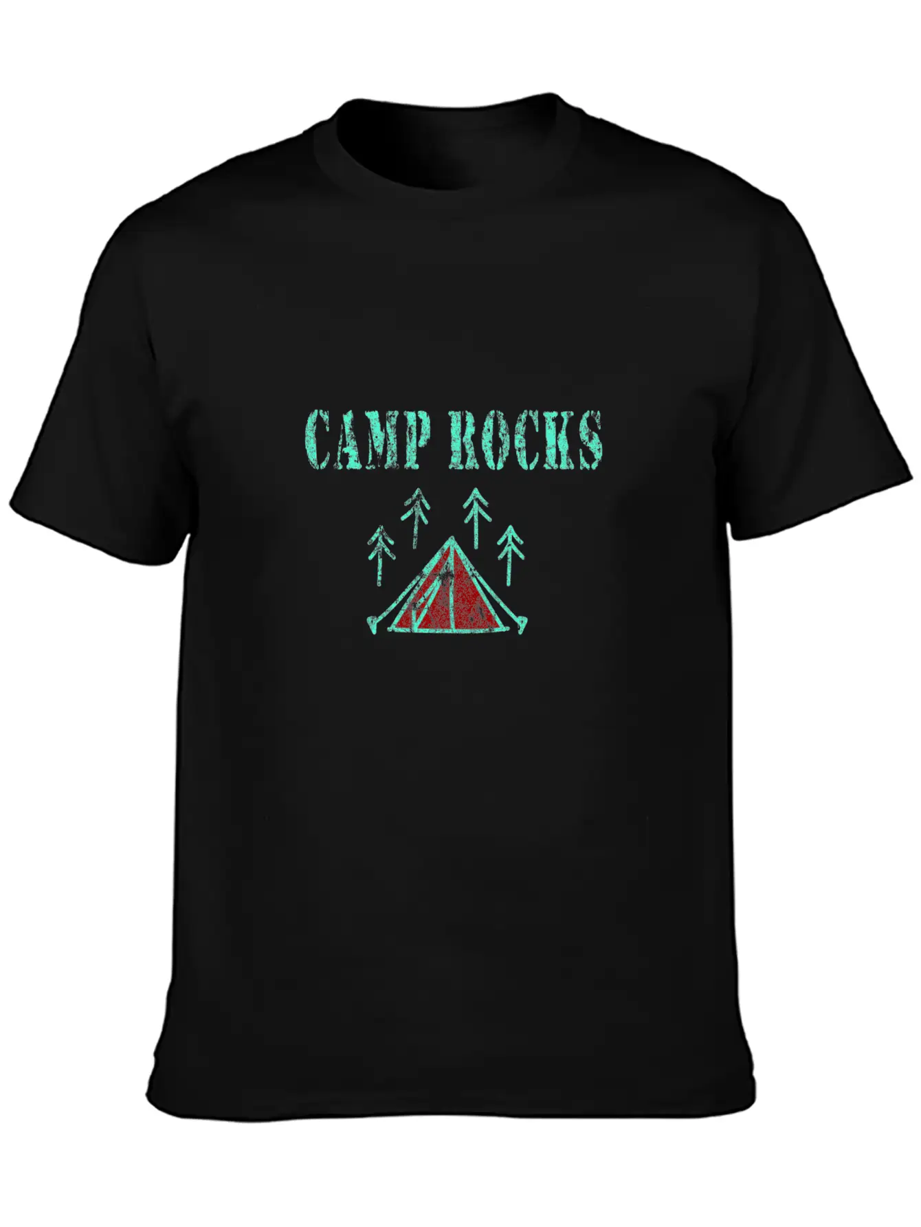 Camping Unisex Casual T-Shirt – Clean Design For Daily Comfort