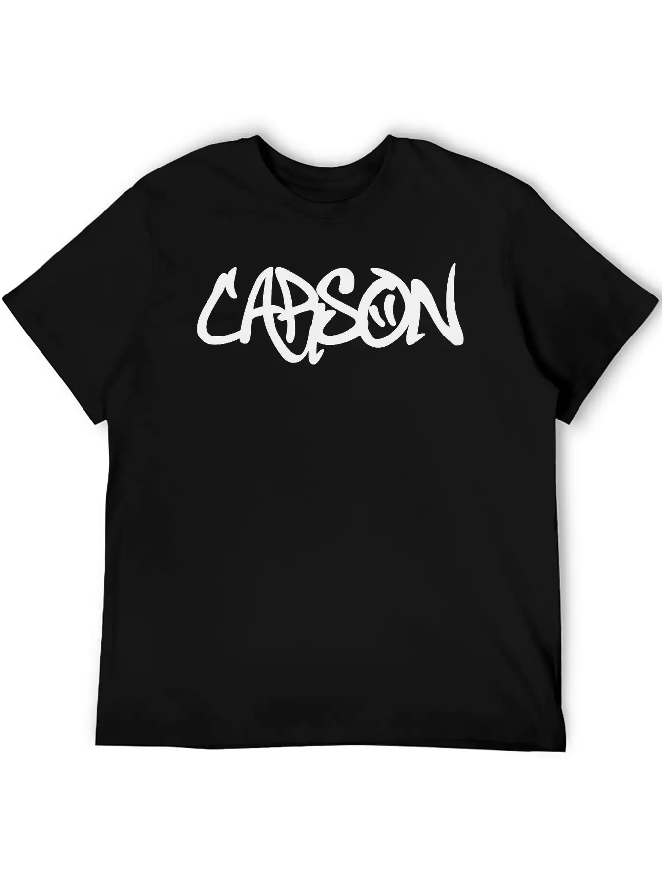 Carson Graffiti Unisex Casual T-Shirt – Clean Design For Daily Comfort