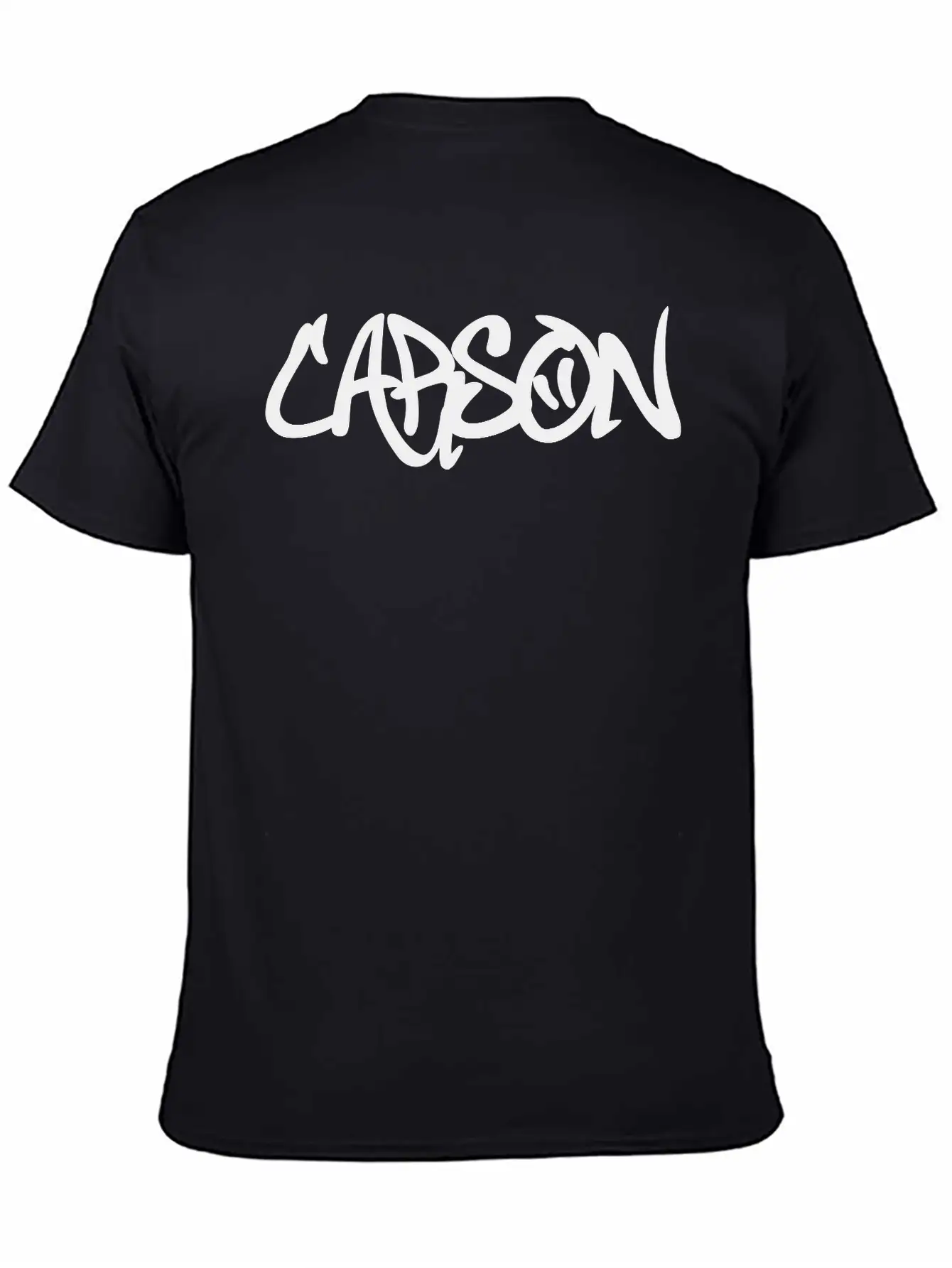 Carson Graffiti Unisex Casual T-Shirt – Clean Design For Daily Comfort