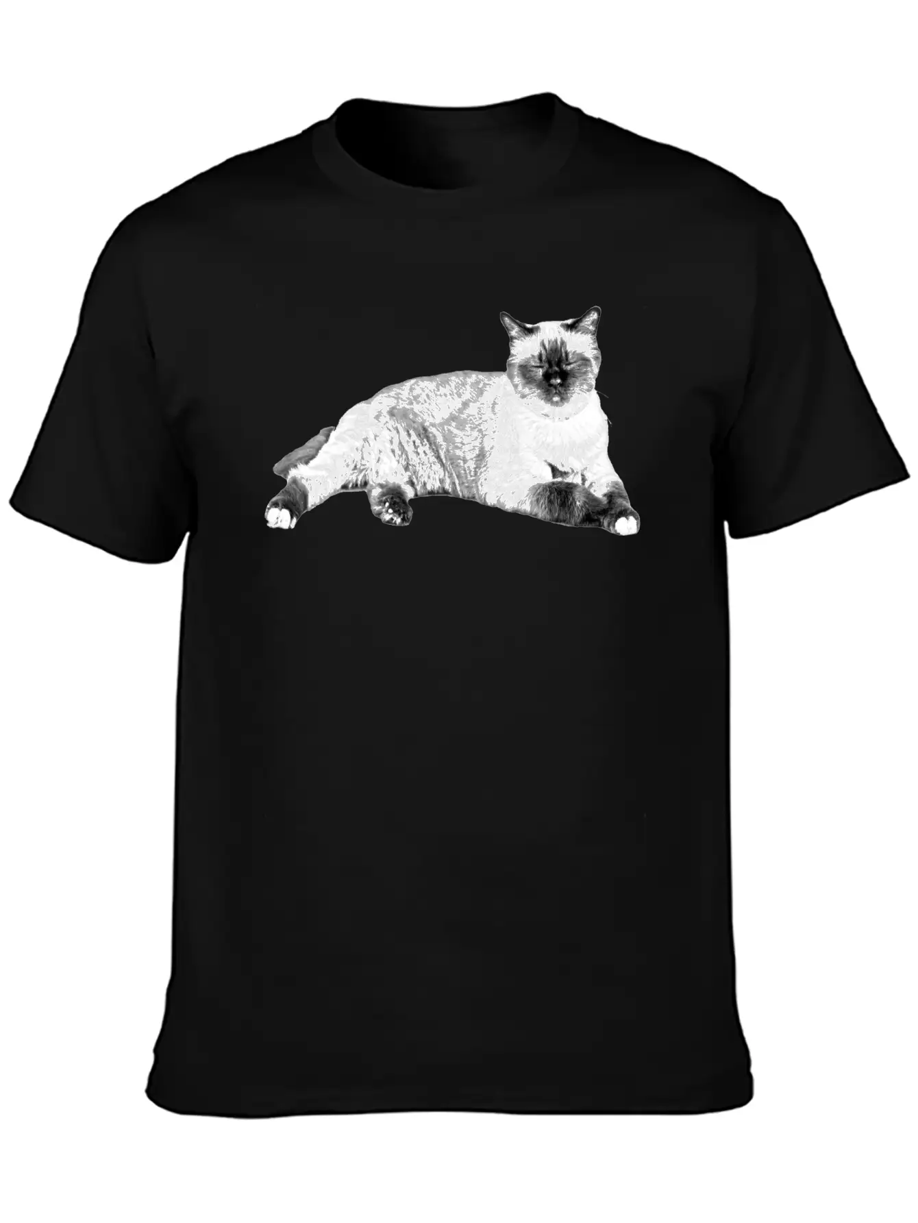 Cats Sleeping Unisex Casual T-Shirt – Clean Design For Daily Comfort