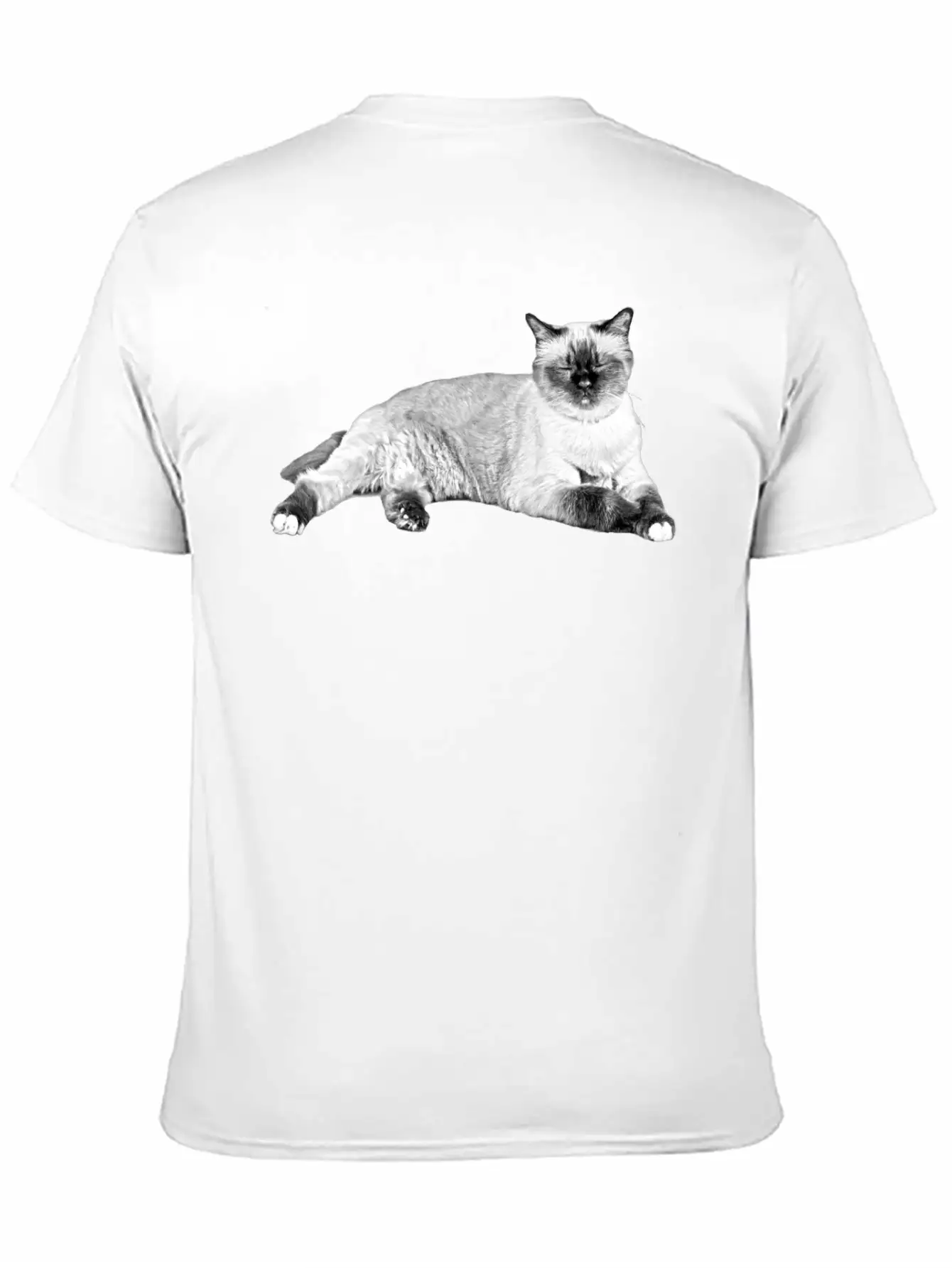 Cats Sleeping Unisex Casual T-Shirt – Clean Design For Daily Comfort