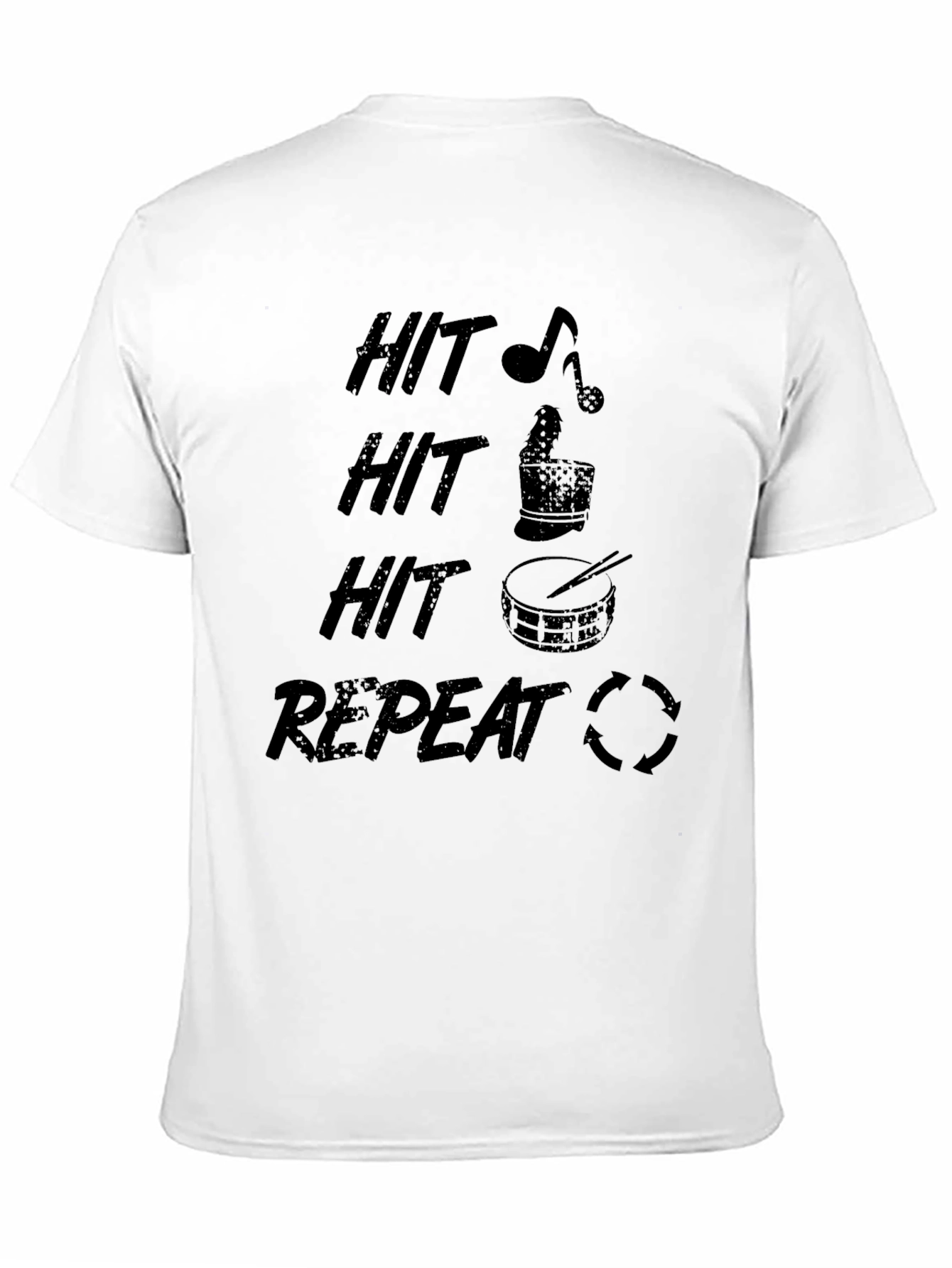 Hit Repeat Drummer T-Shirt