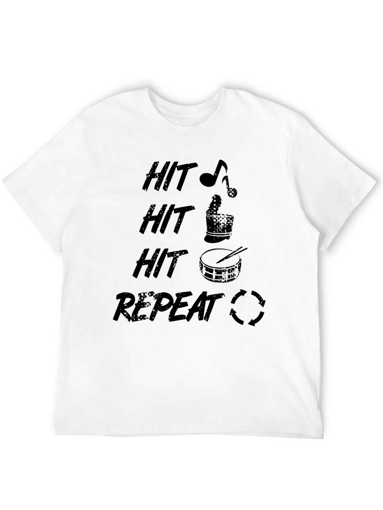 Hit Repeat Drummer T-Shirt