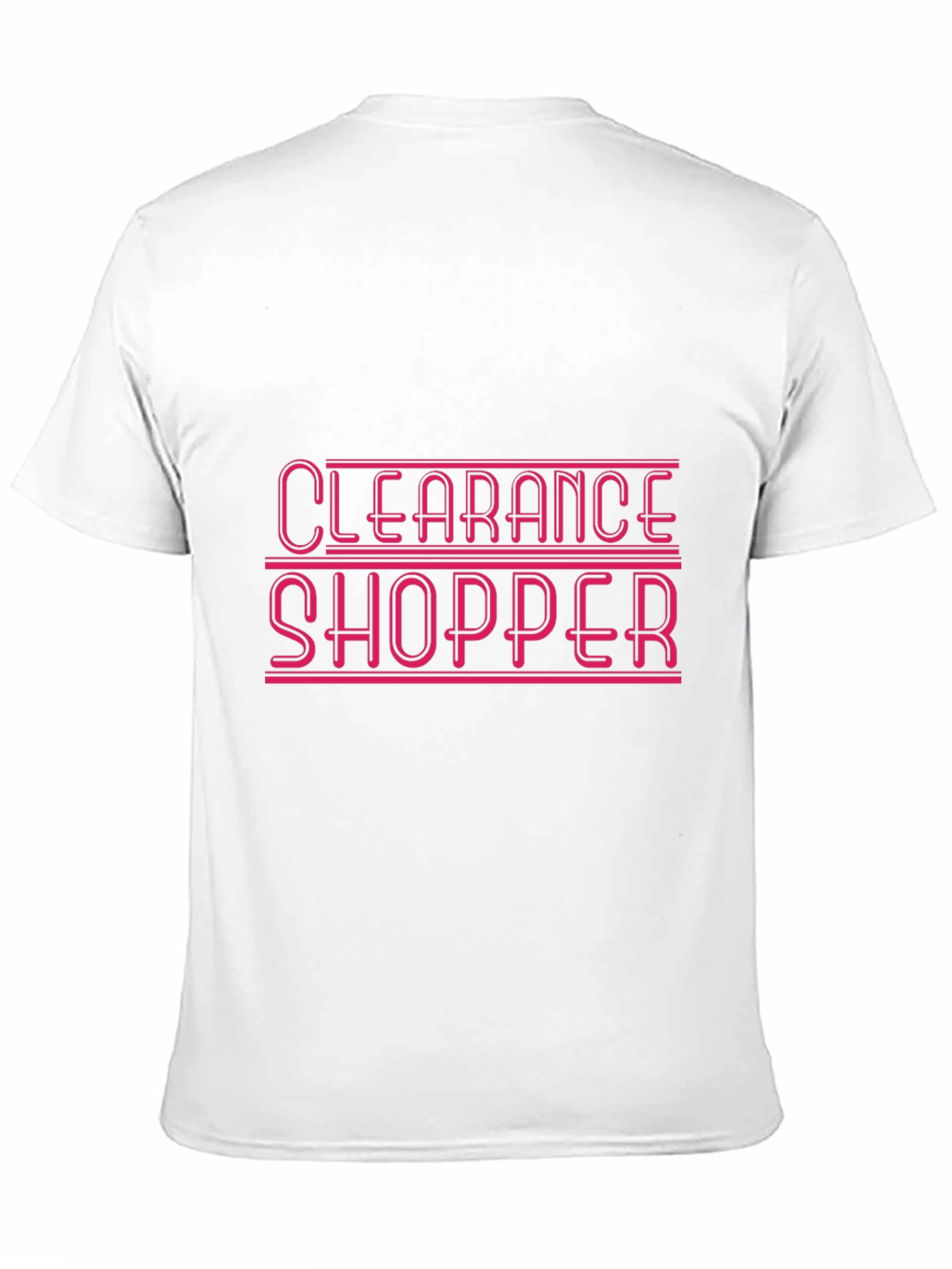 Clearance Shopper Graphic T-Shirt