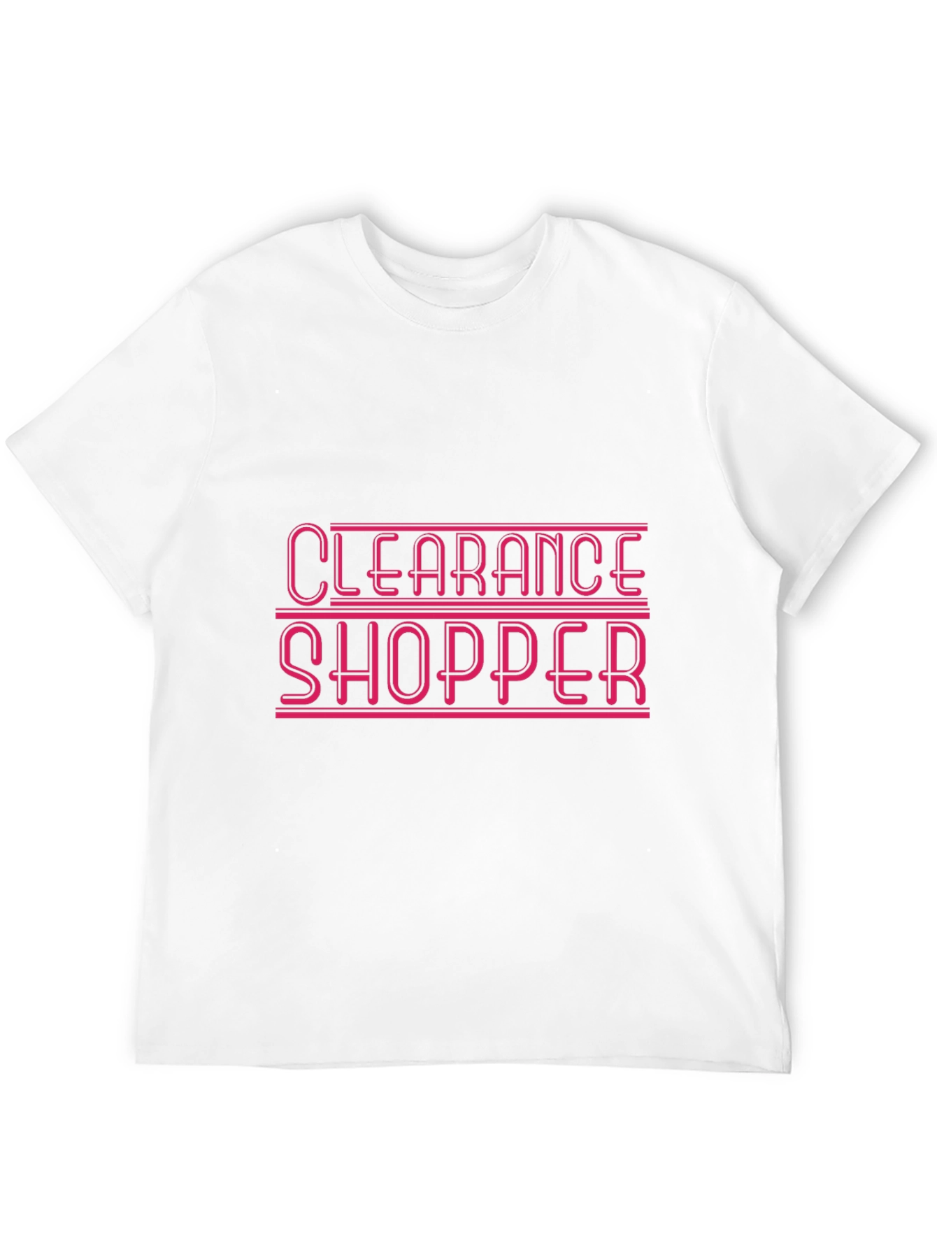 Clearance Shopper Graphic T-Shirt