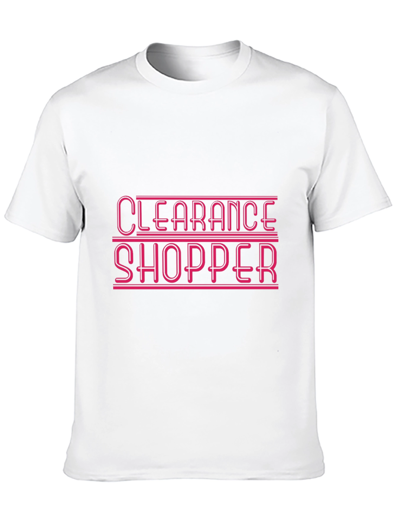 Clearance Shopper Graphic T-Shirt
