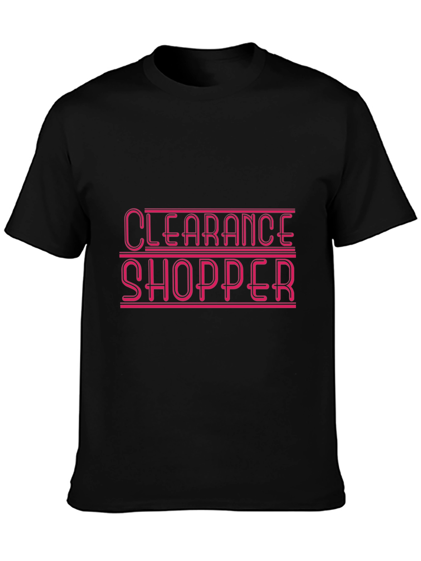 Clearance Shopper Graphic T-Shirt