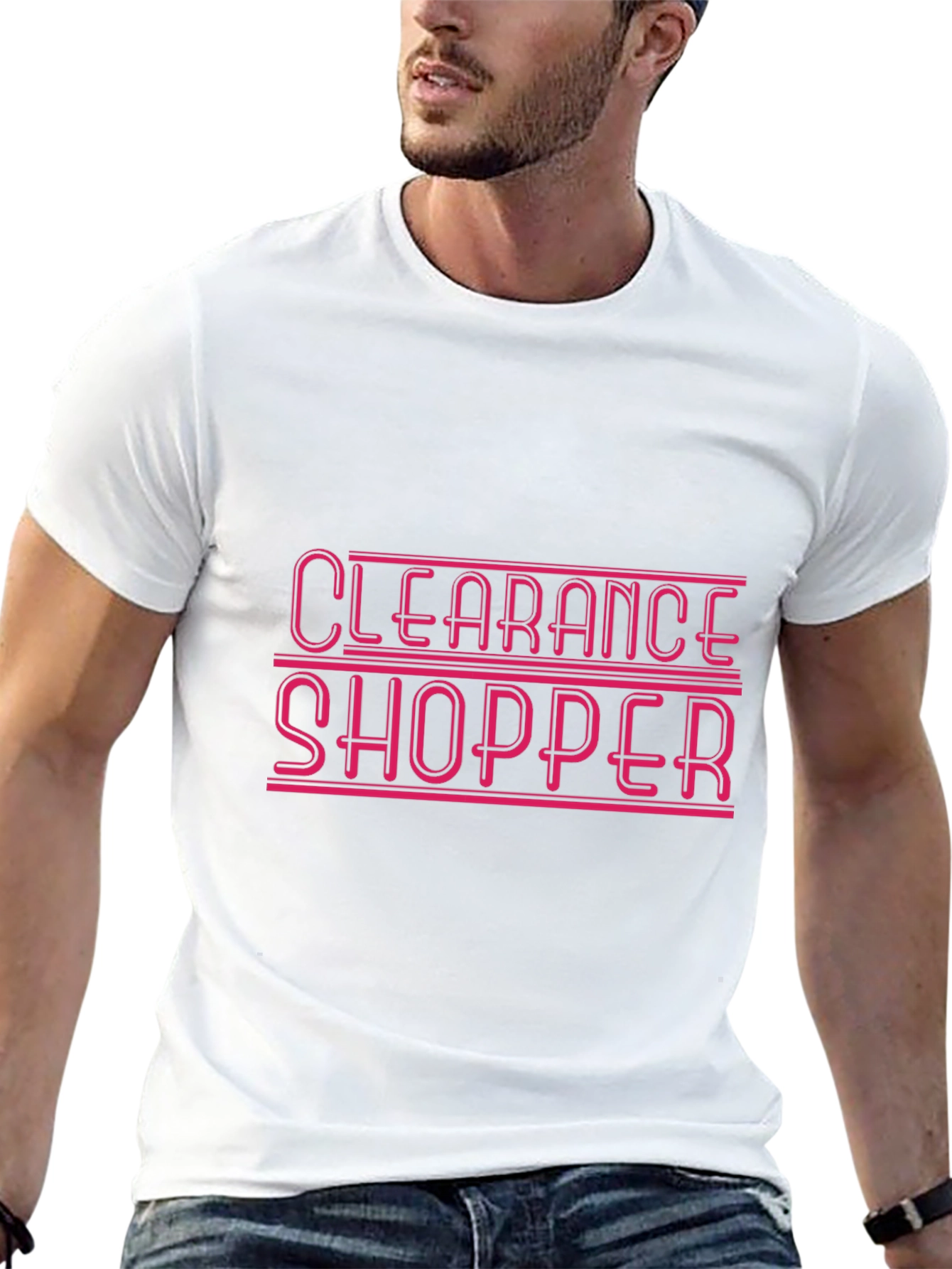 Clearance Shopper Graphic T-Shirt