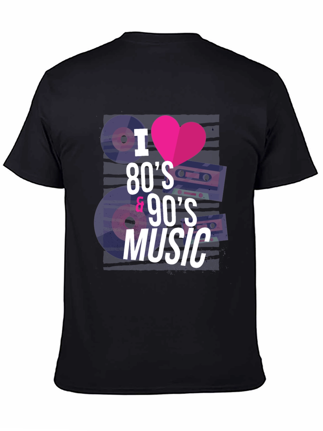 I Love 80s & 90s Music T-Shirt