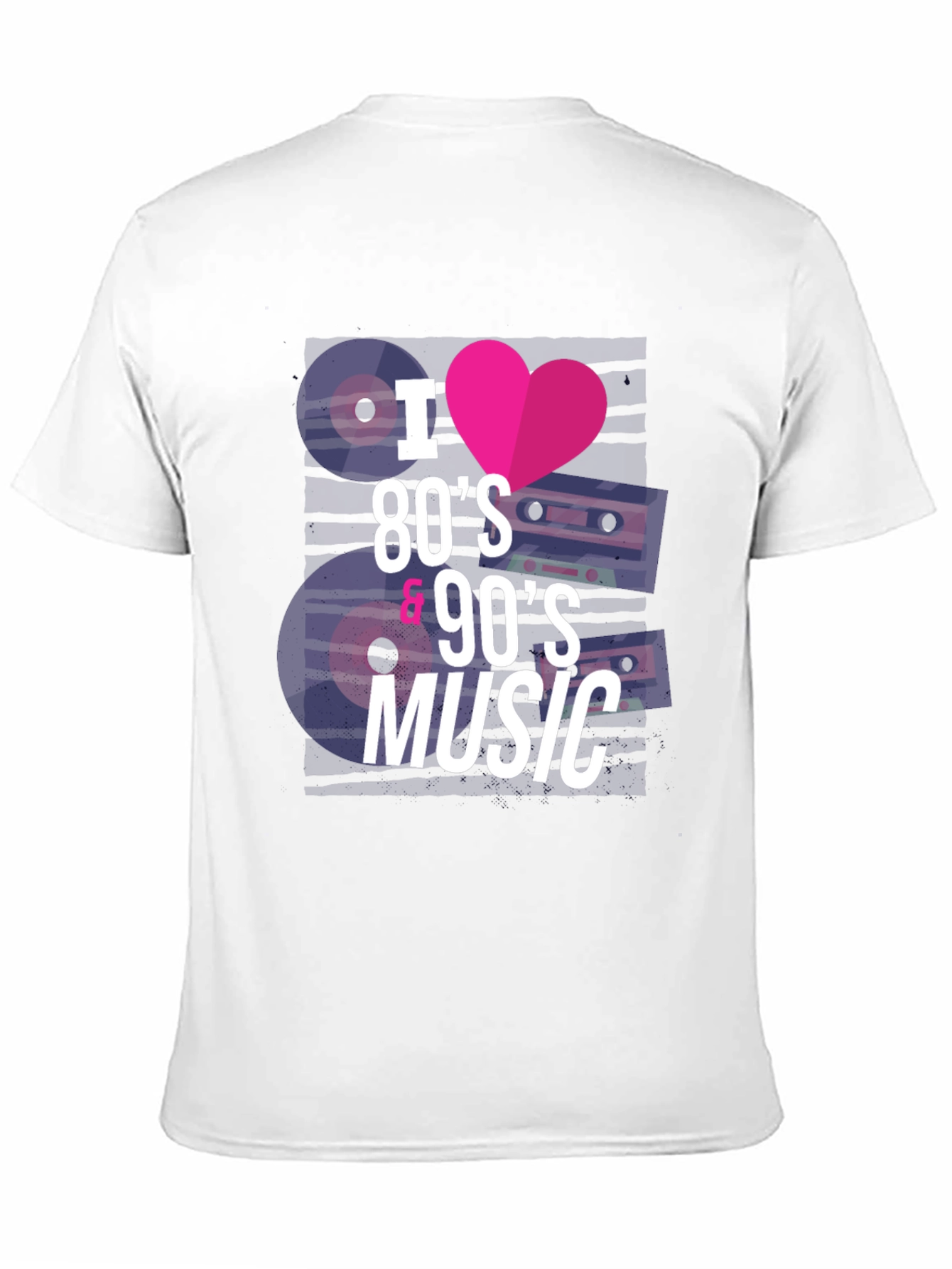 I Love 80s & 90s Music T-Shirt