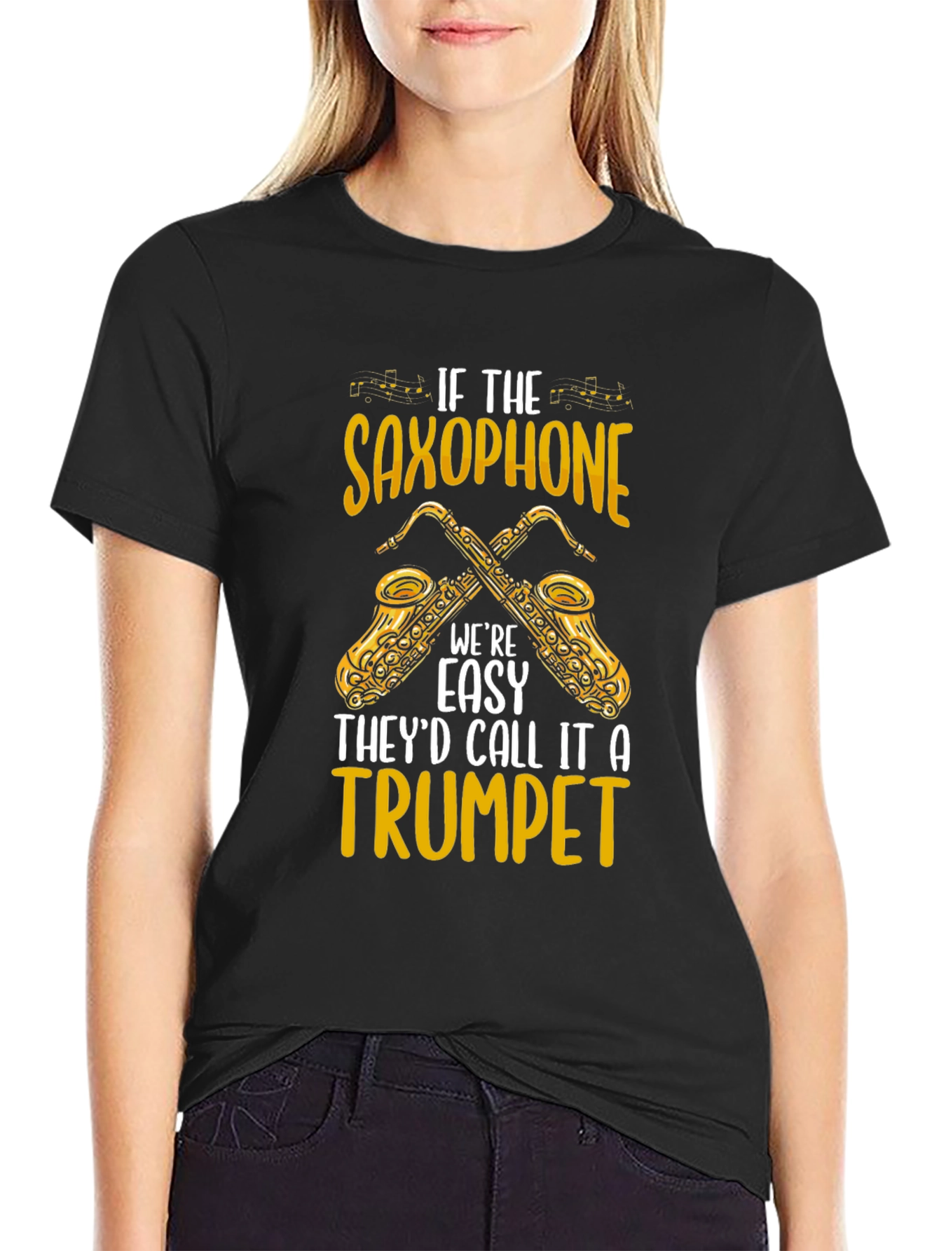 Saxophone T-Shirt - If It Were Easy...