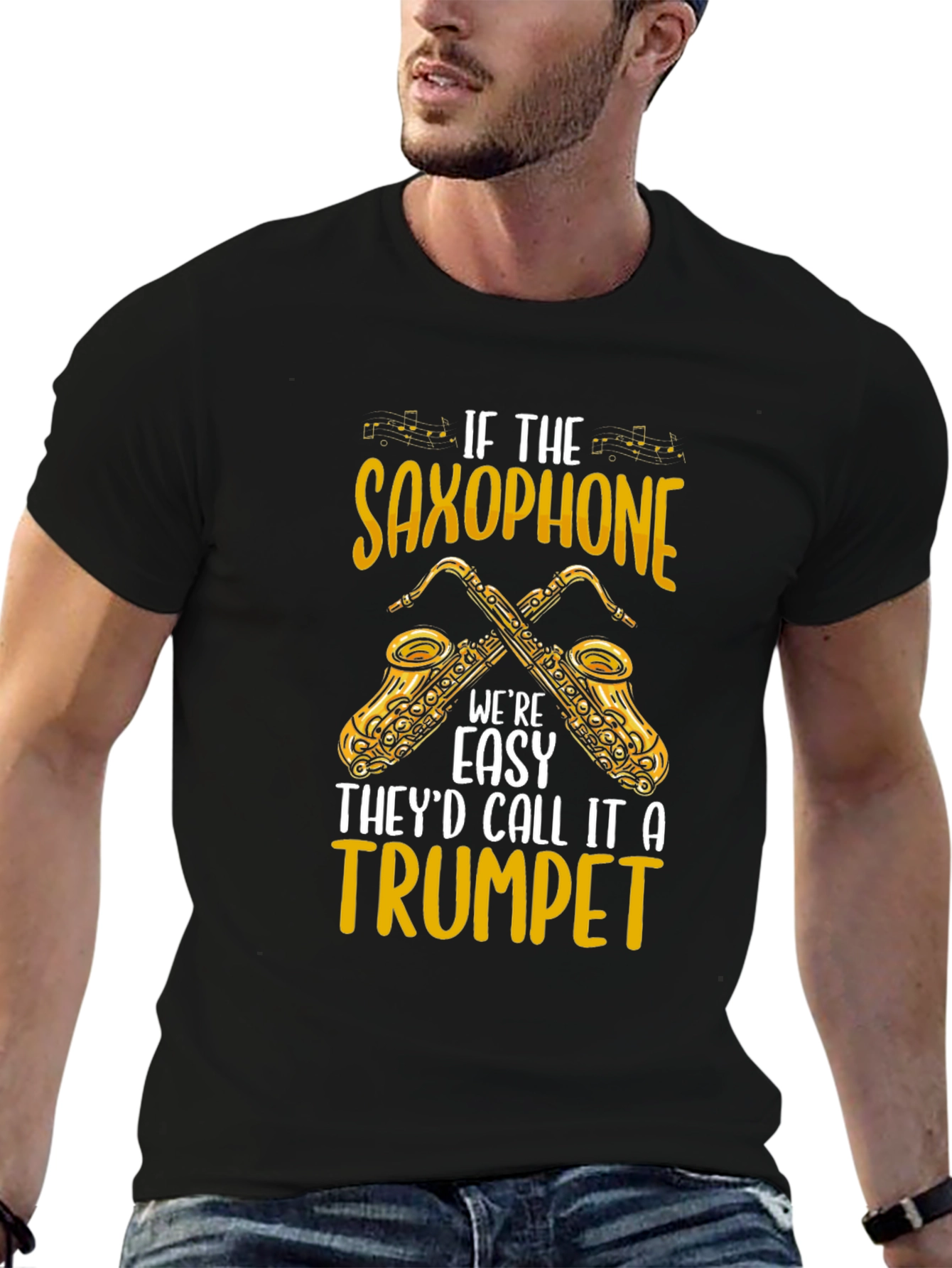 Saxophone T-Shirt - If It Were Easy...