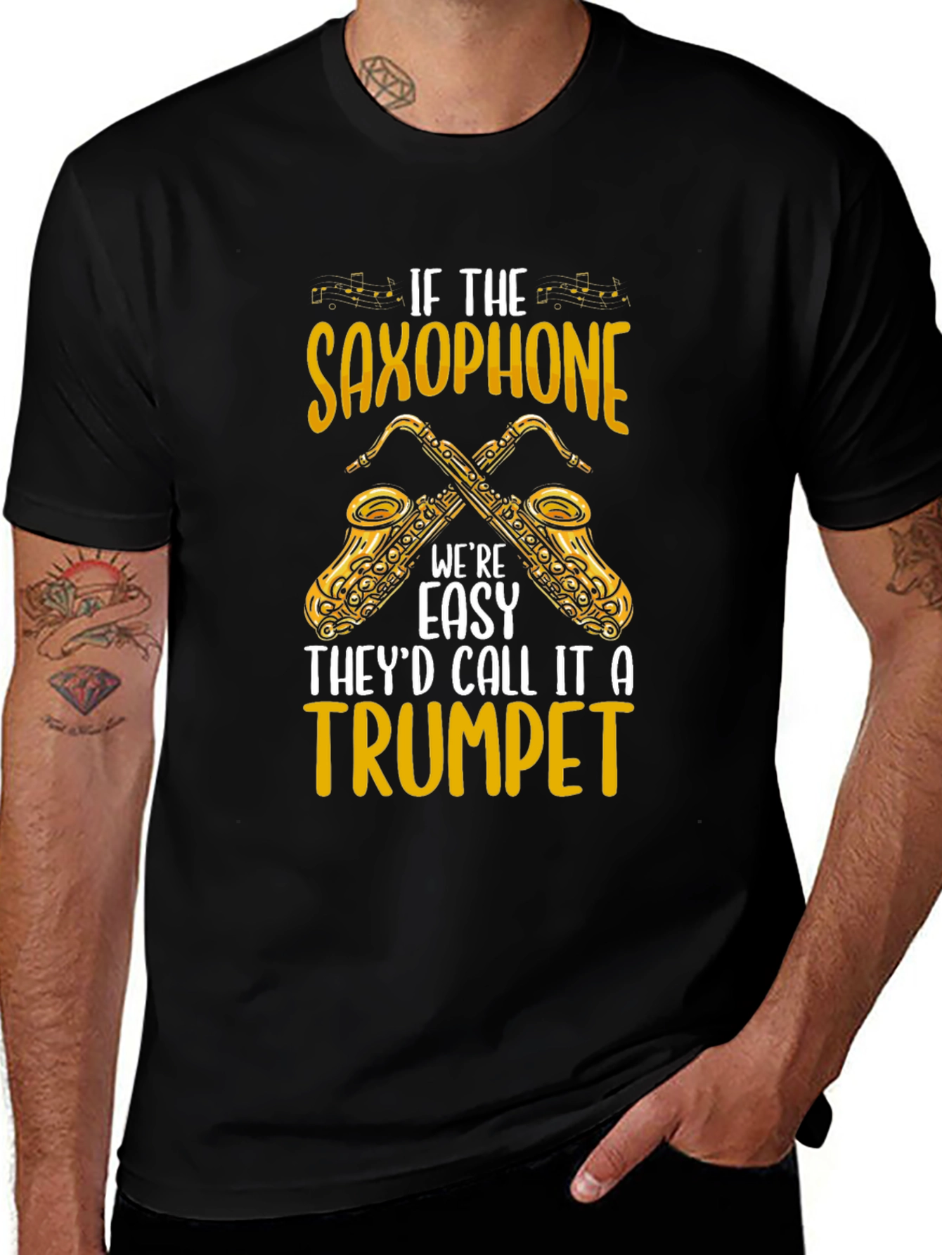 Saxophone T-Shirt - If It Were Easy...