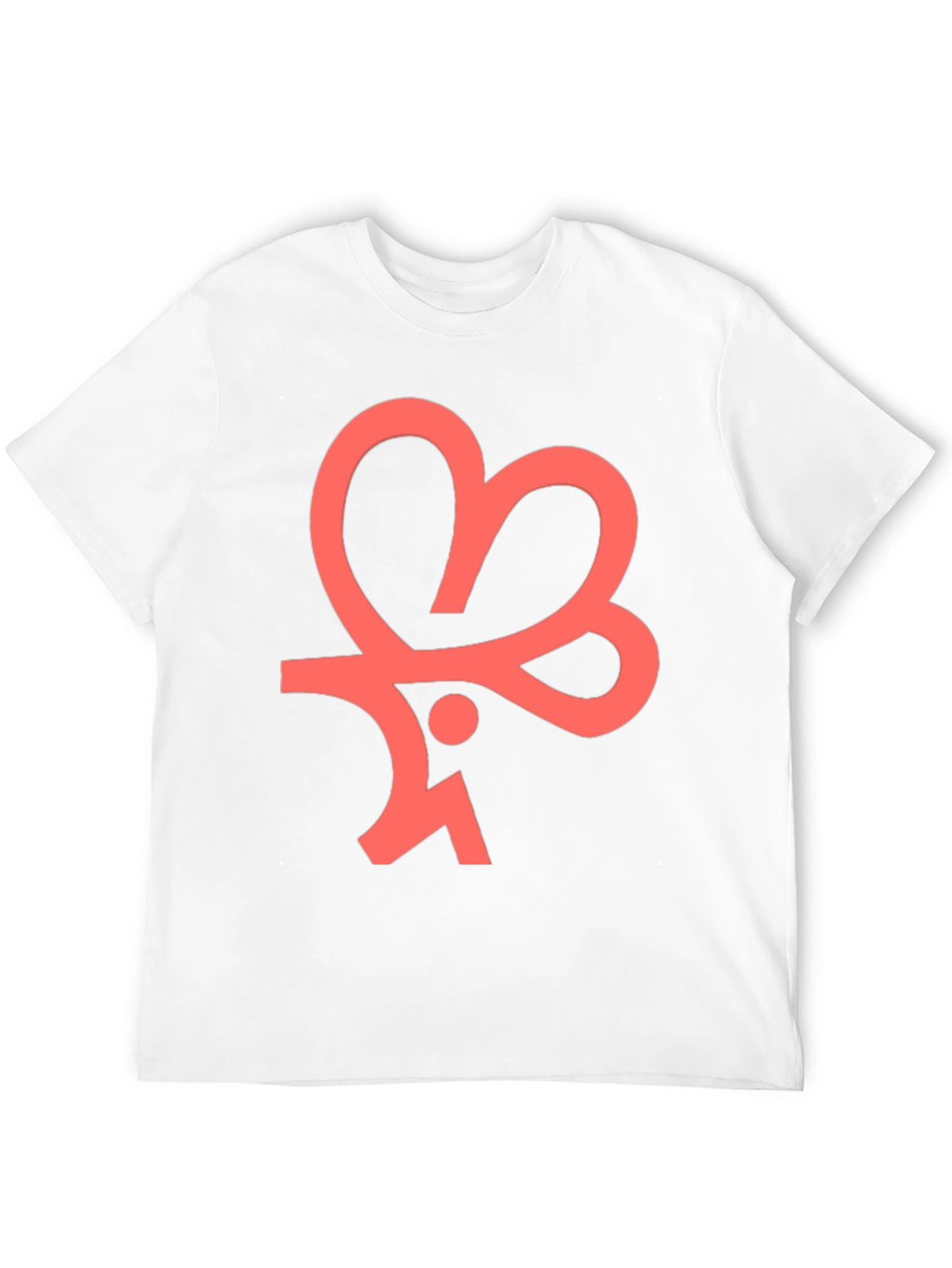 Modern Graphic Tee - Black Cotton Blend Shirt