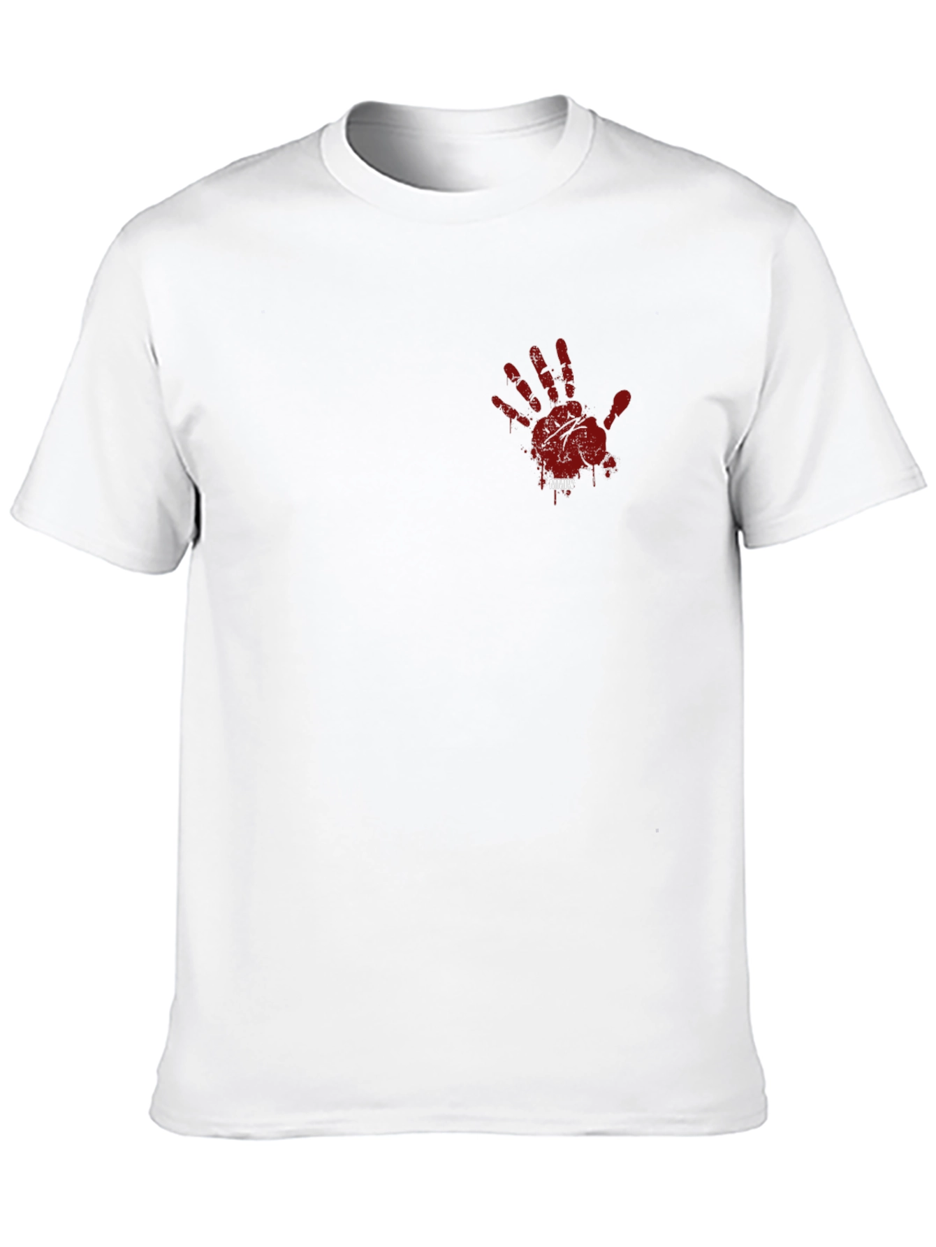 MMIW Bloody Hand Print Graphic Tee - Black