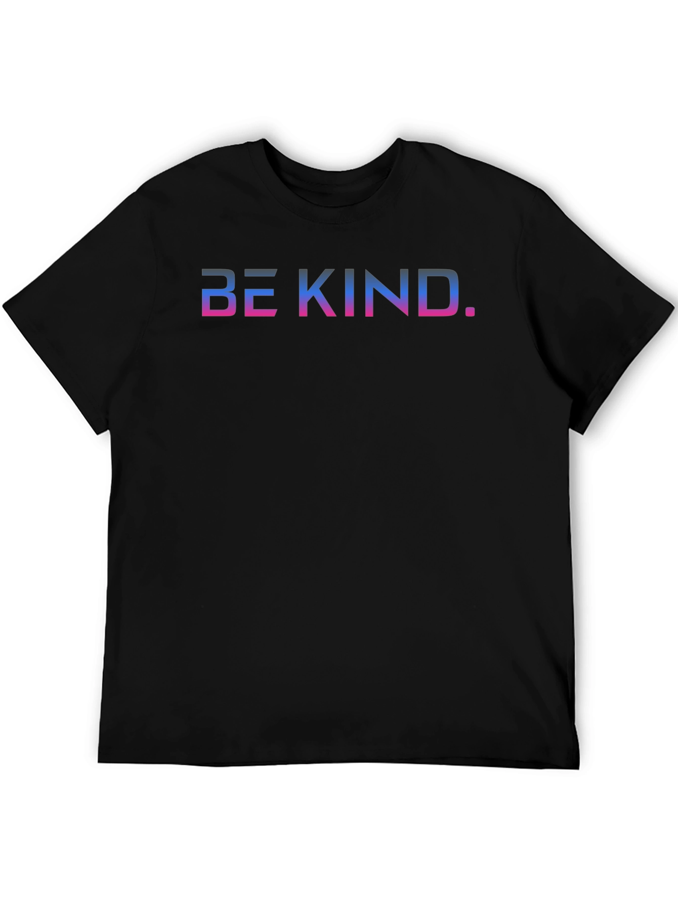 Be Kind Graphic Tee - Soft Black Unisex T-Shirt