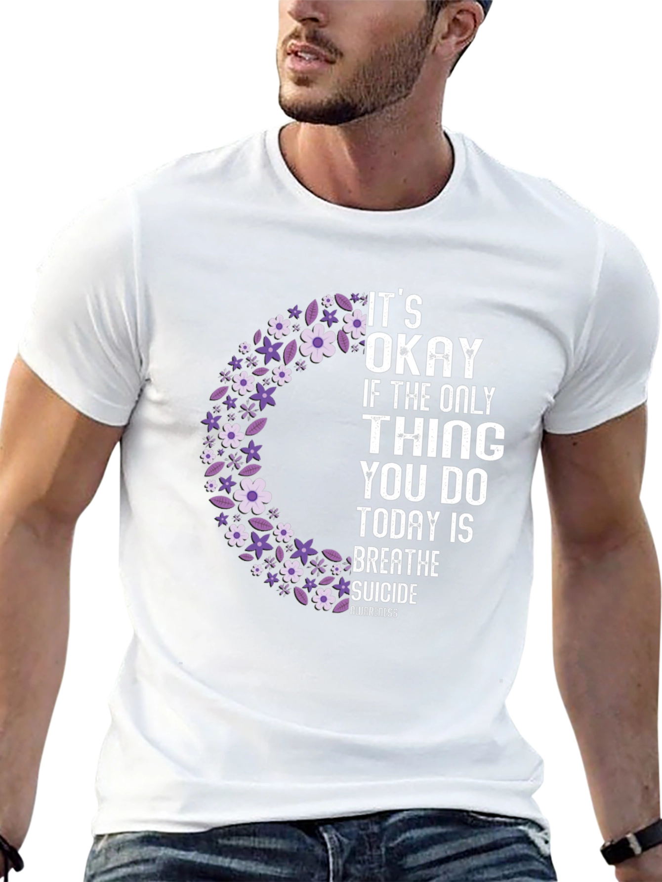 Its Okay T-Shirt - Suicide Awareness