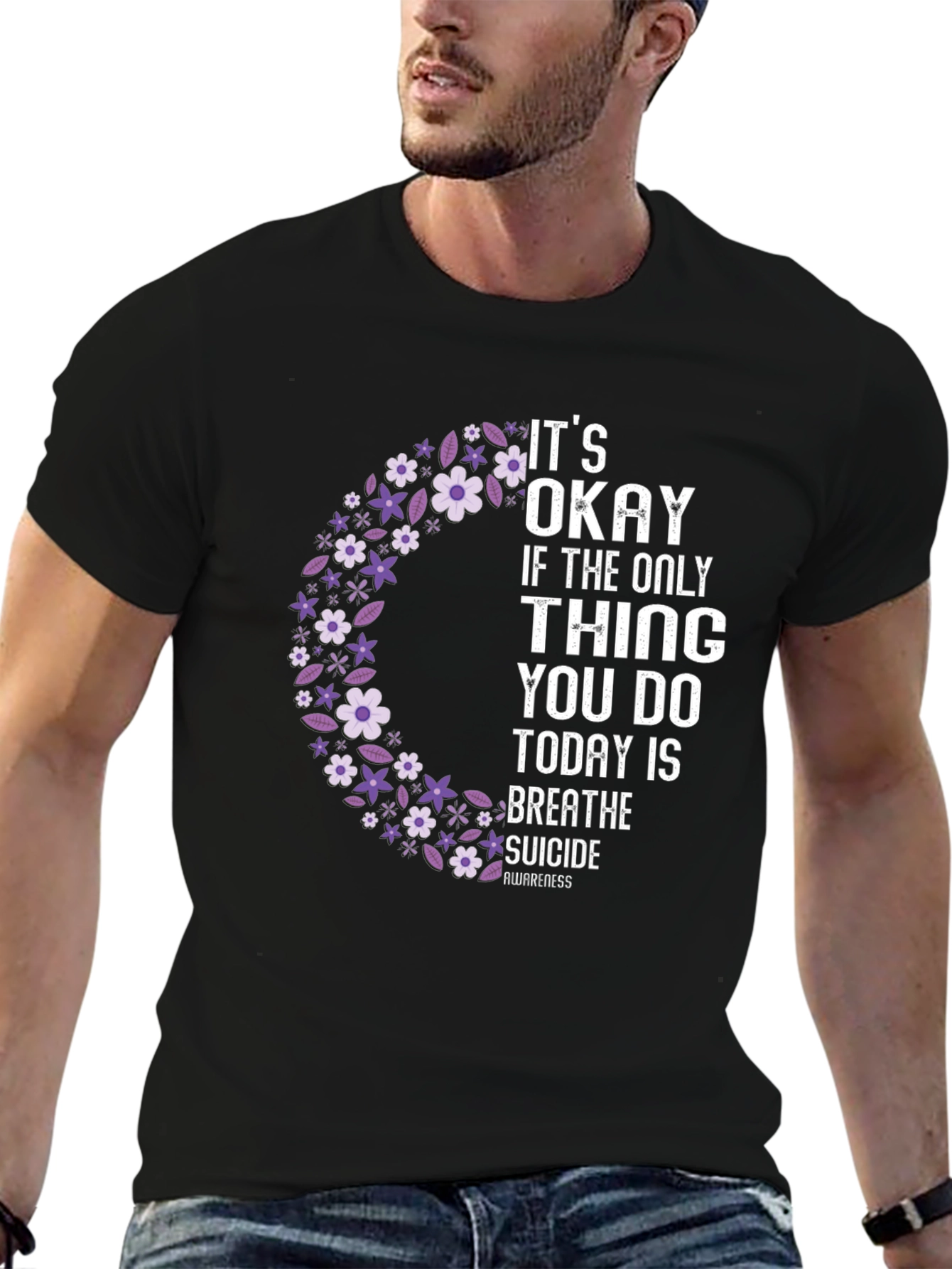 Its Okay T-Shirt - Suicide Awareness
