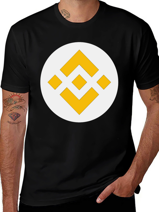 Binance Logo T-Shirt - Crypto Enthusiast Apparel